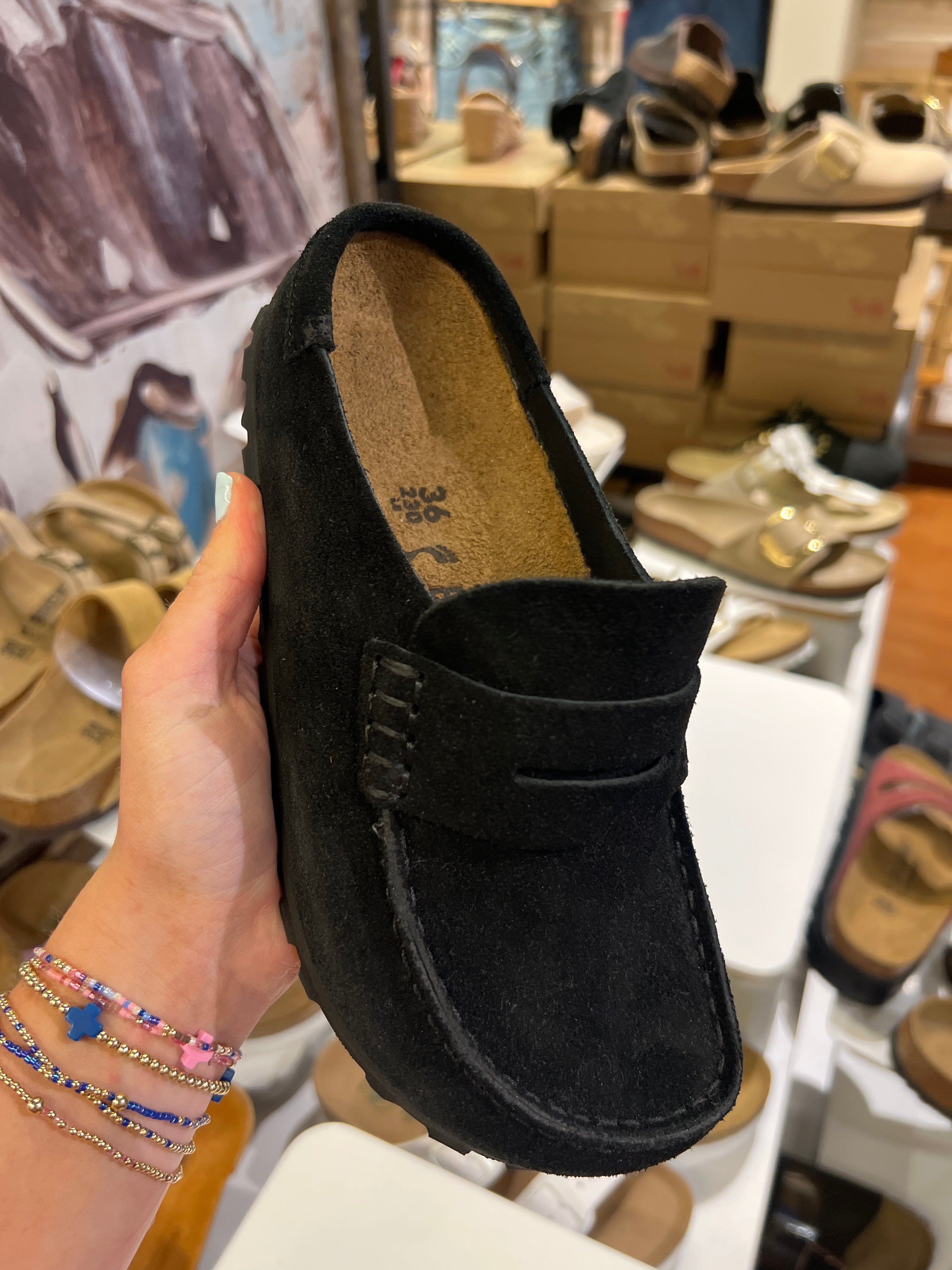 Naples Wrapped Suede
