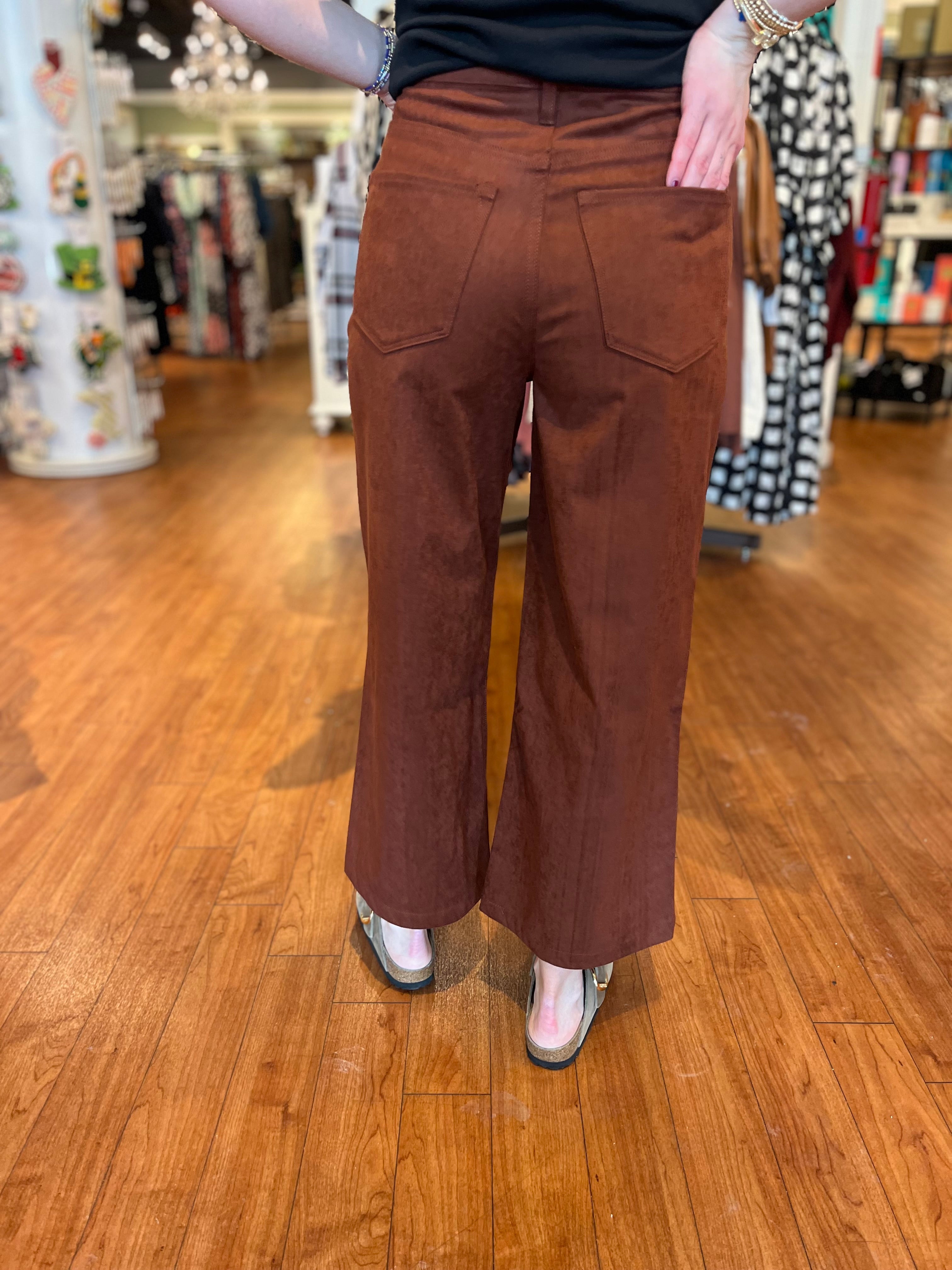 Audrey Cropped - Espresso