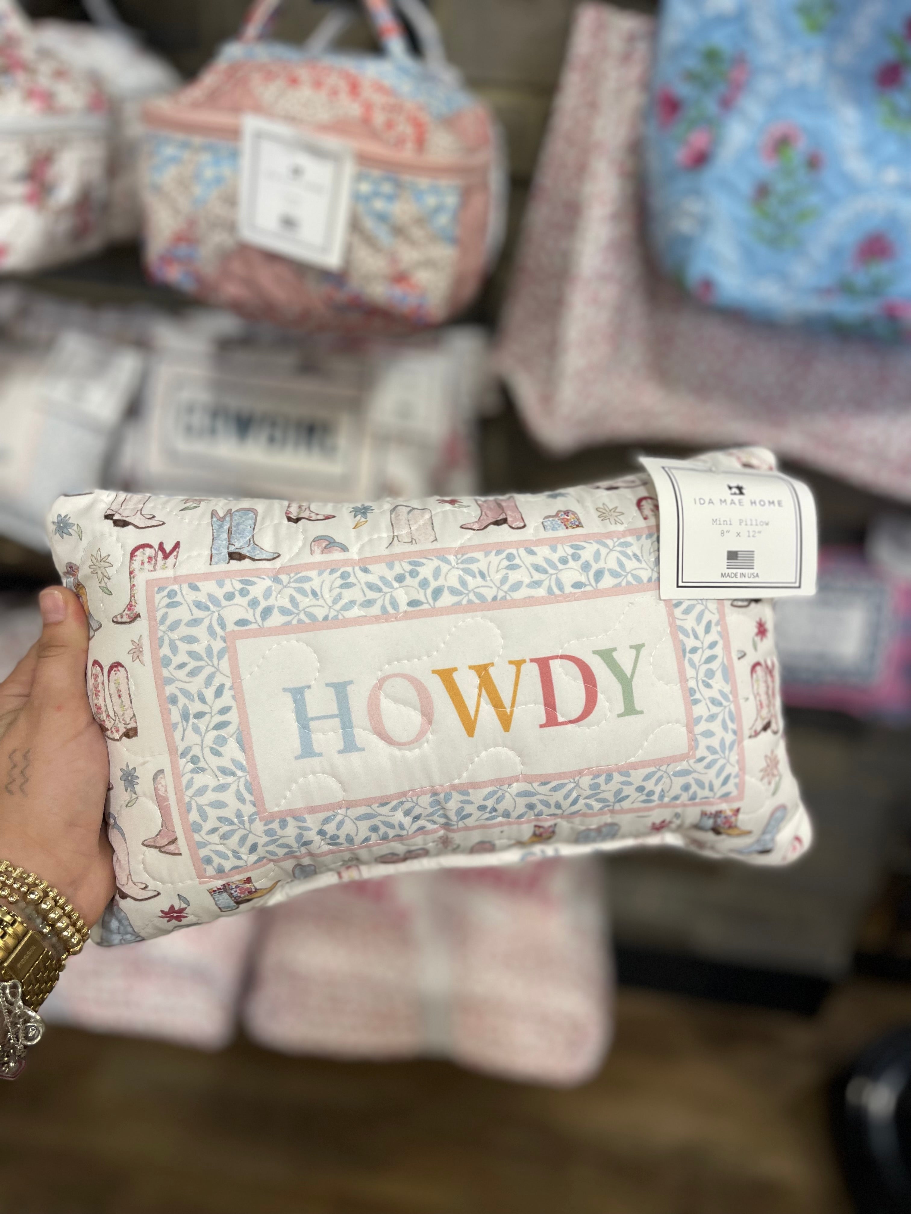 Mini Rectangle Pillow 8” x 12”