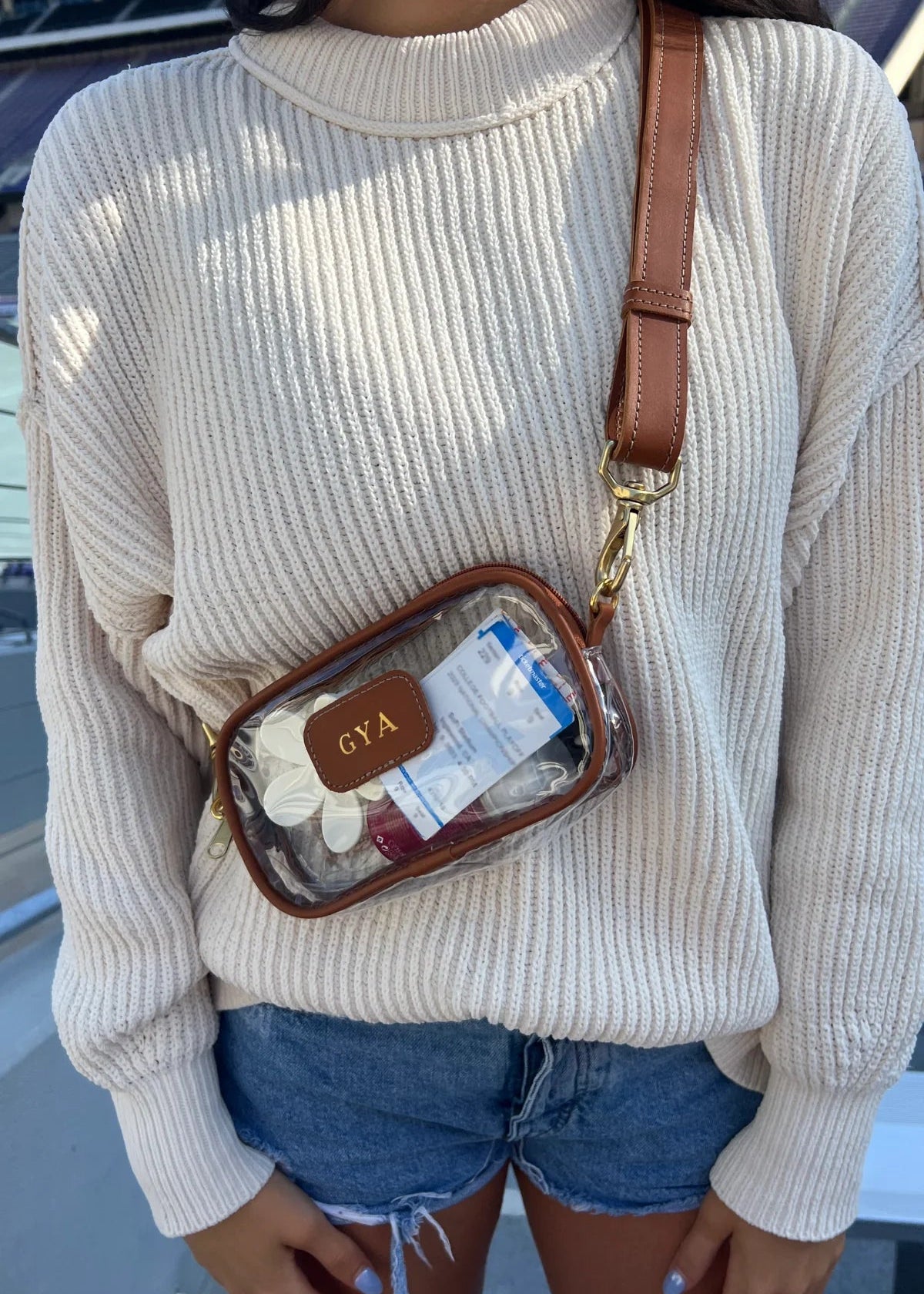 Clear Wristlet