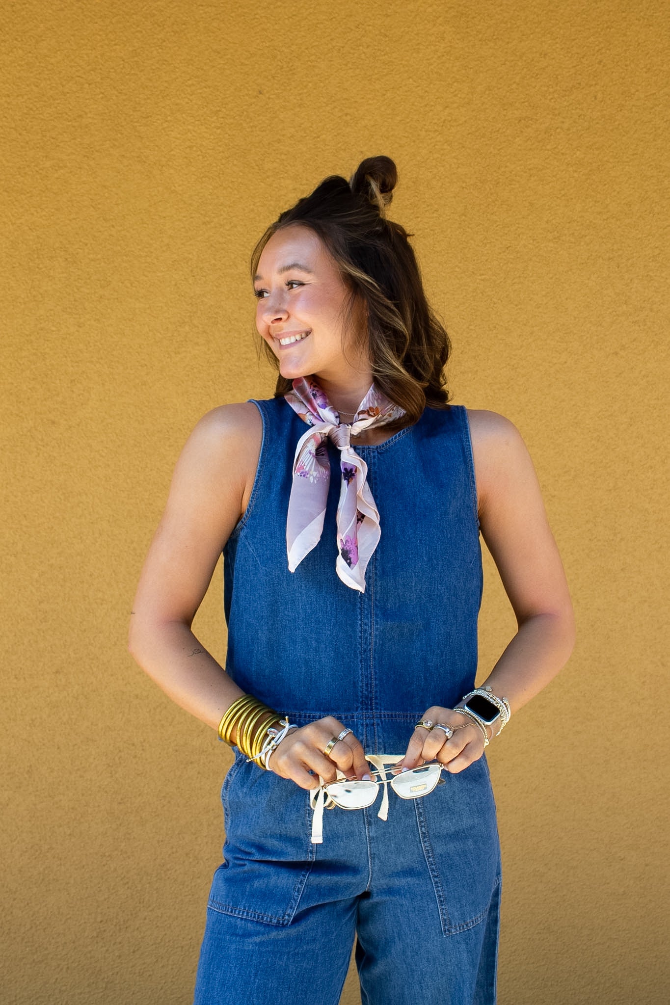 Sun Seeker Denim Tank