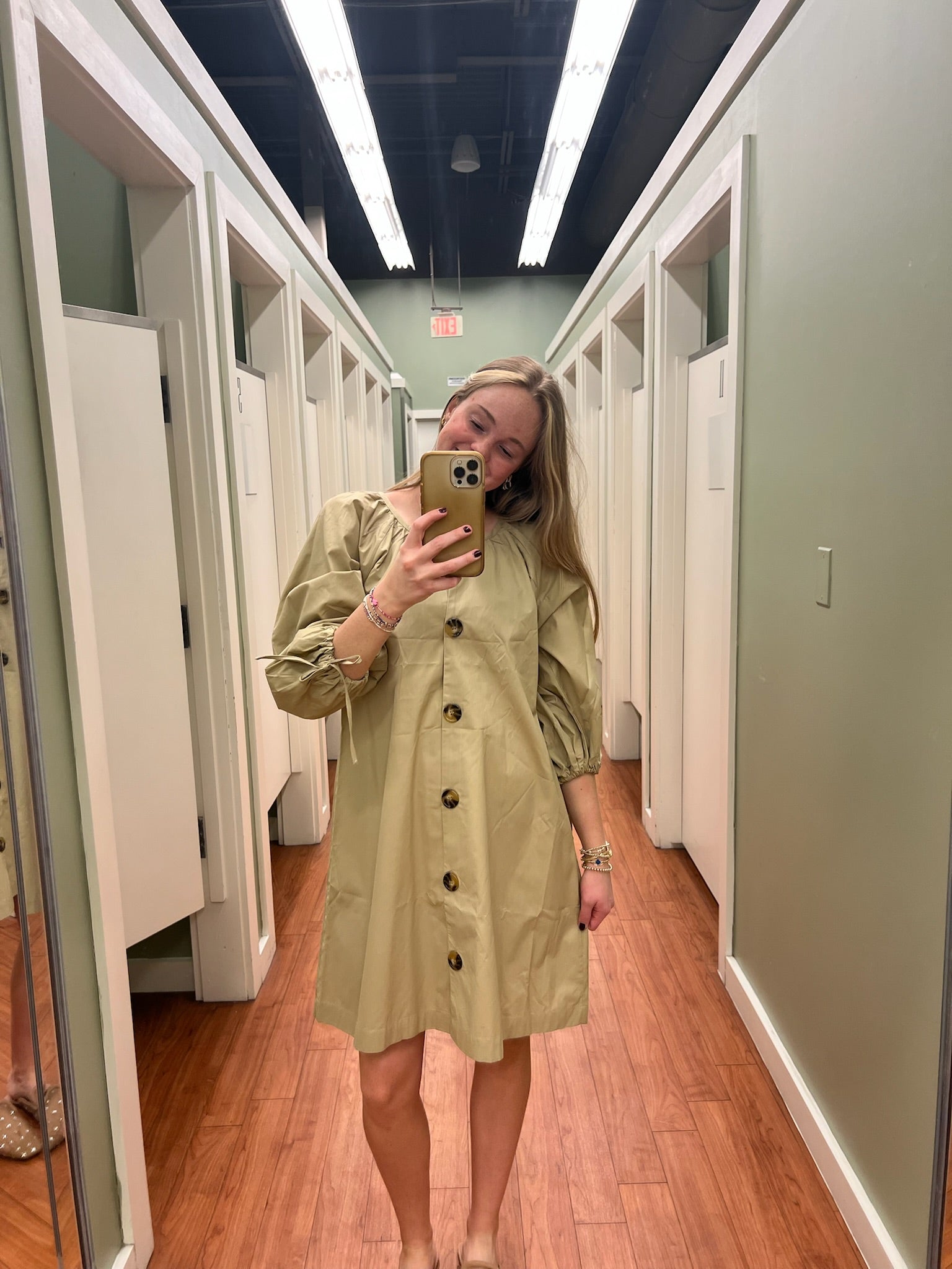 Pheebes Button Down Dress