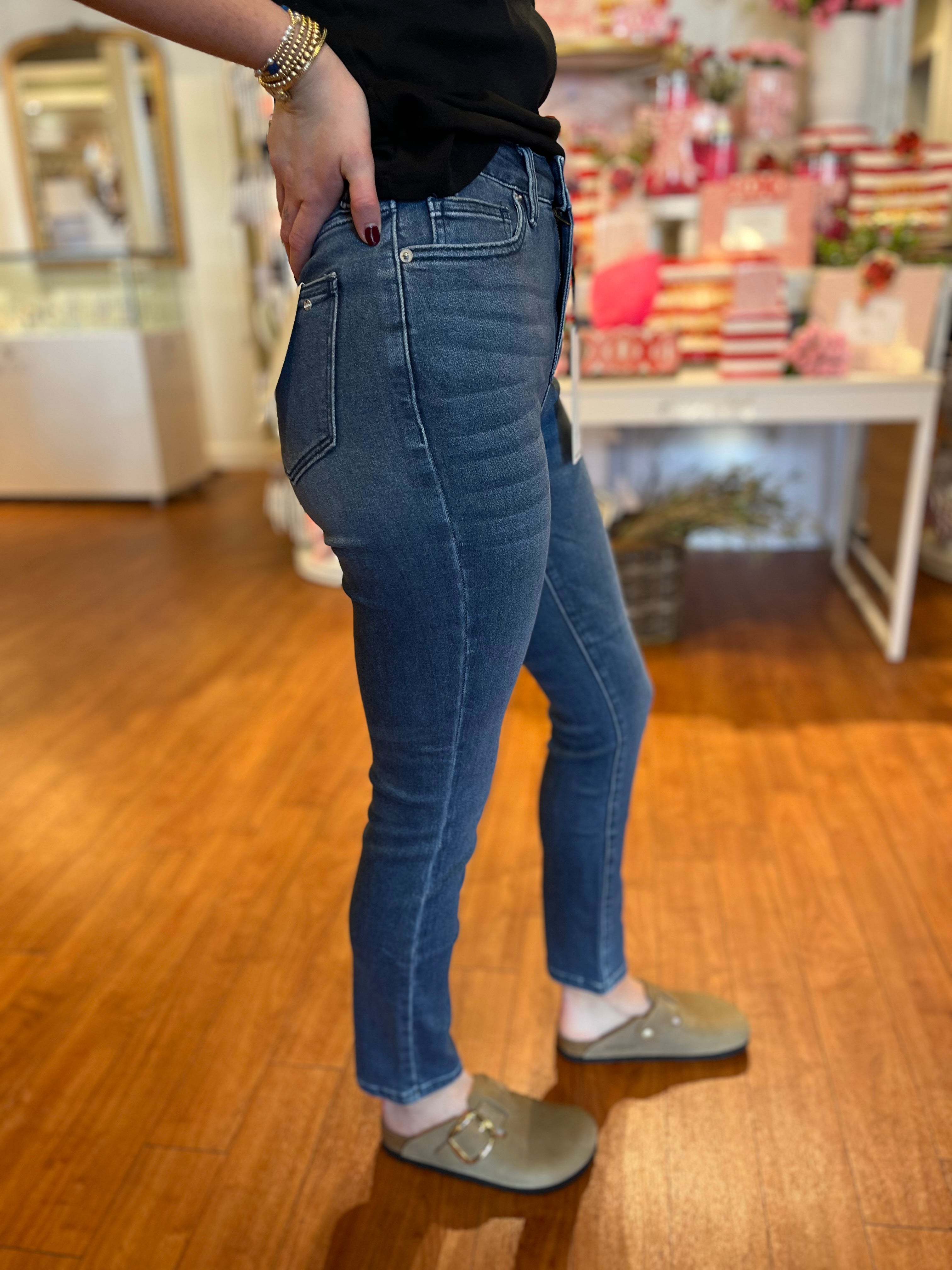 East Skinny Jean - Ocean Medium Blue