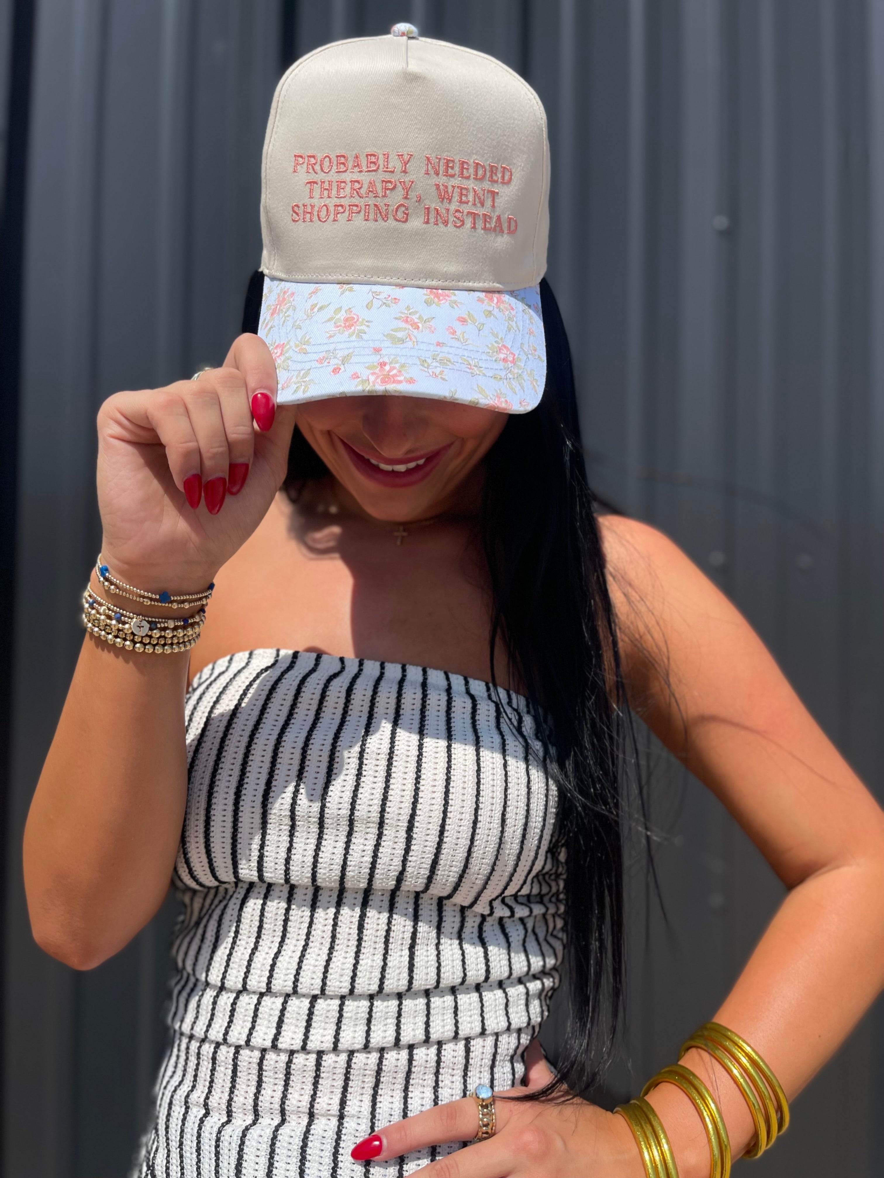 Probably Needed Therapy, Went Shopping Instead Trucker Hat