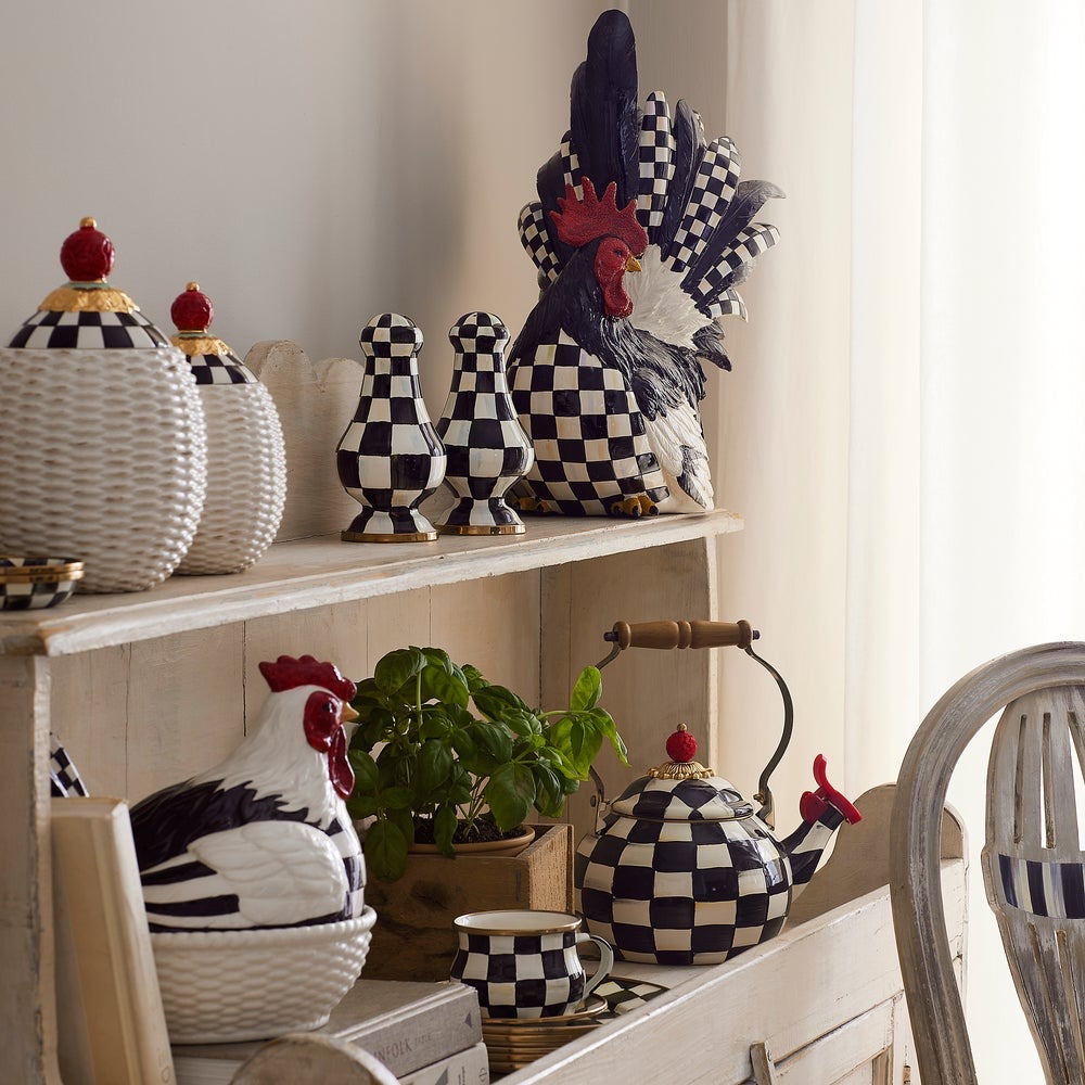 Courtly Check Rooster