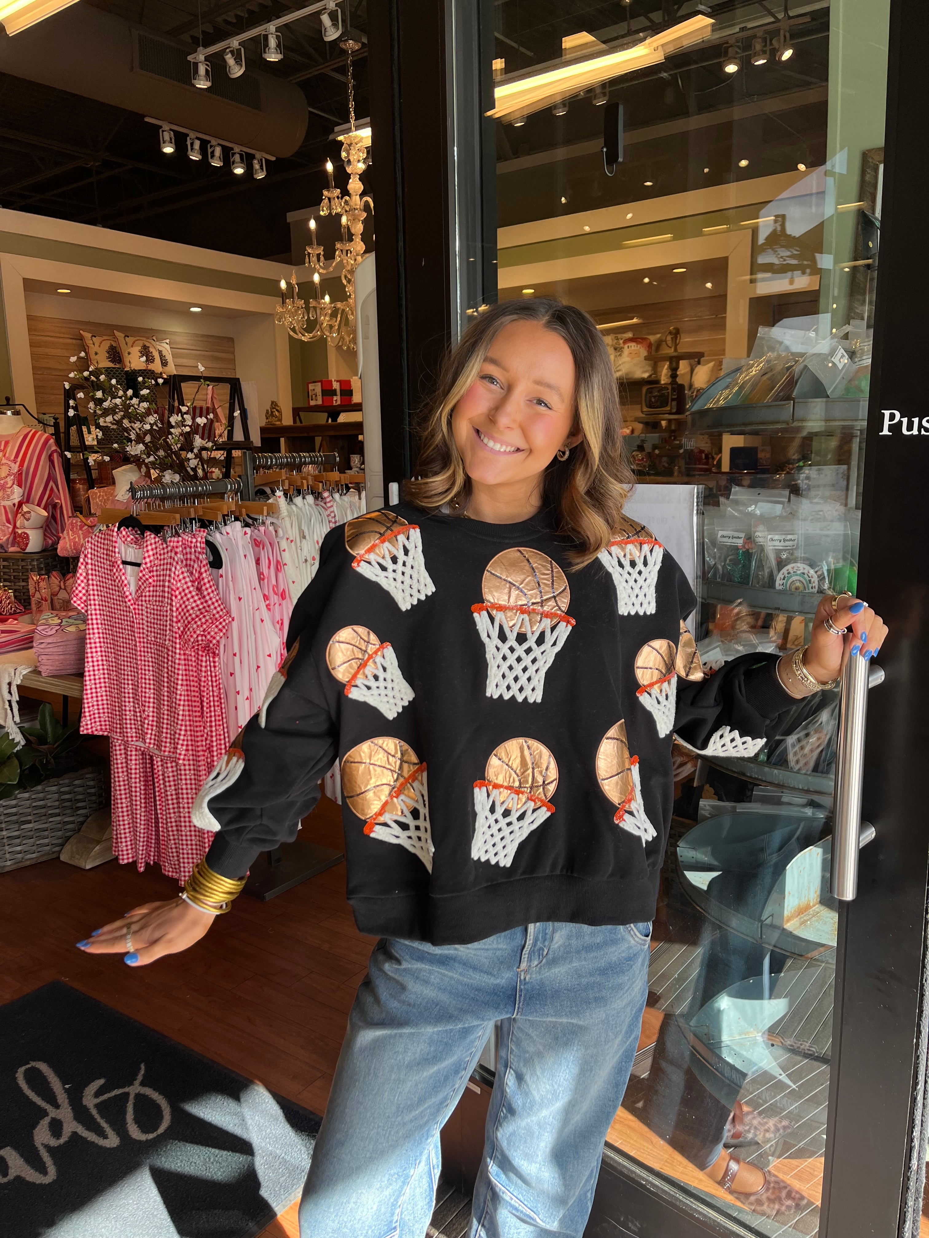 Basketball Hoop Sweatshirt