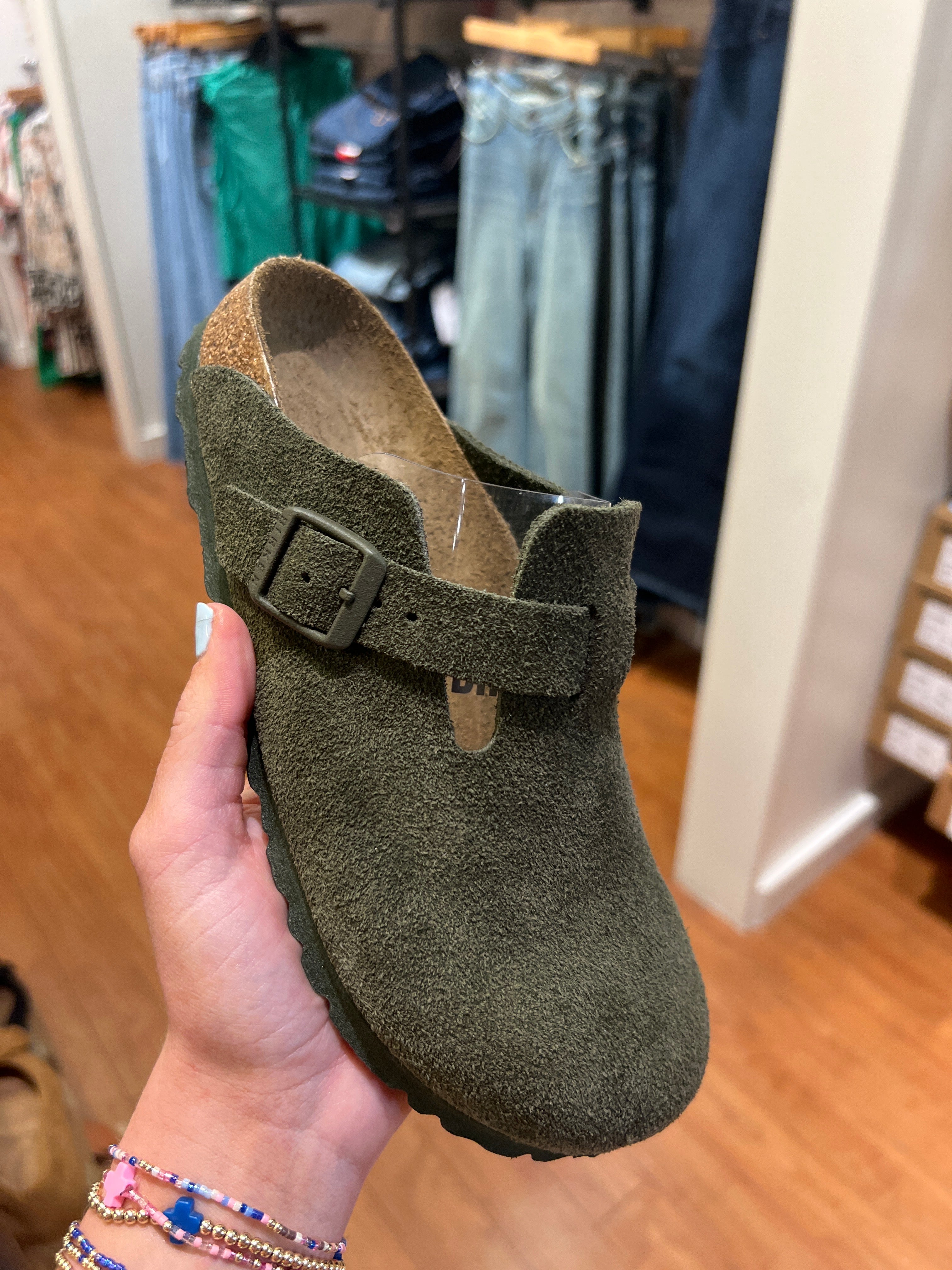 Boston Suede Leather