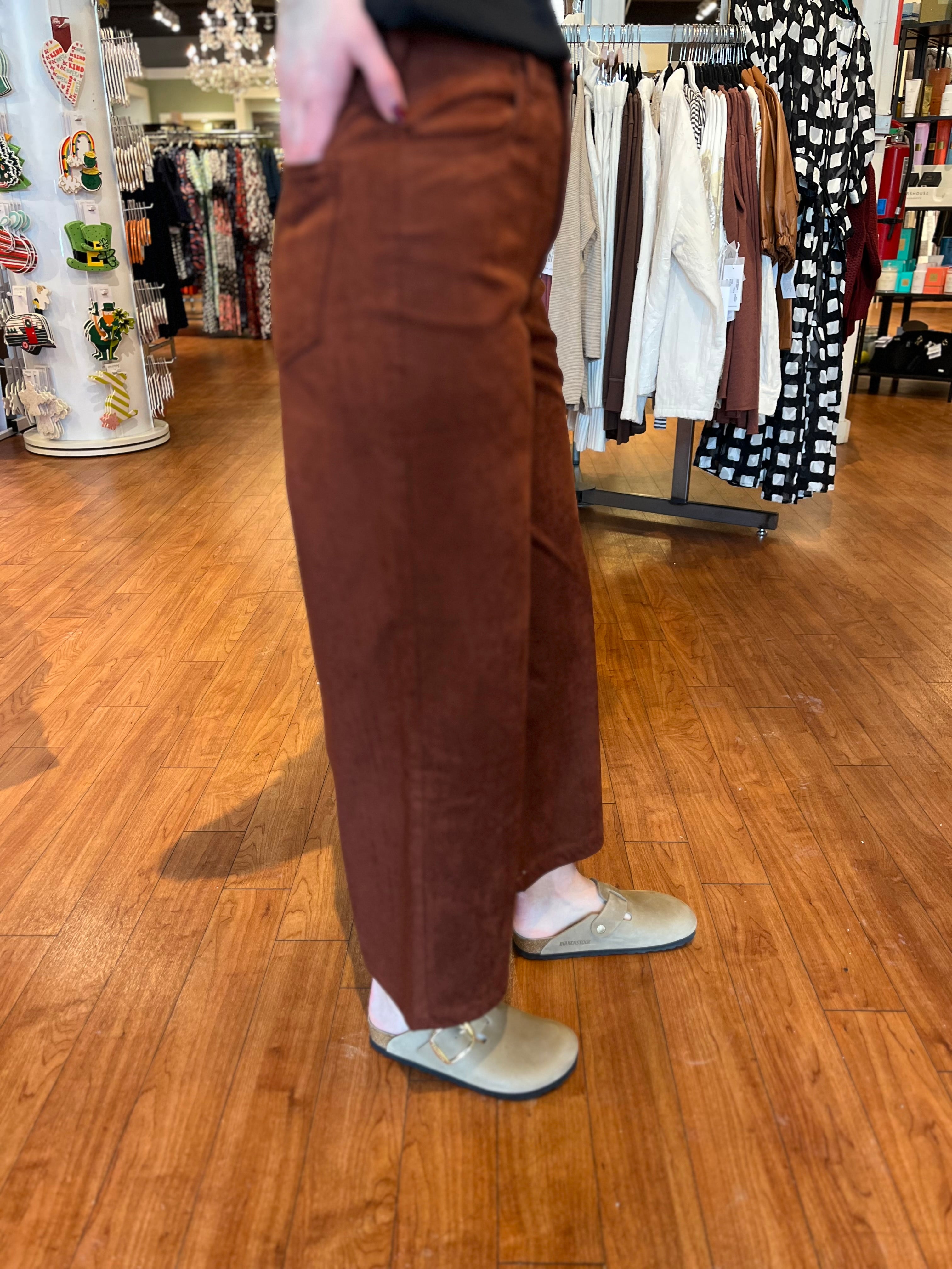 Audrey Cropped - Espresso