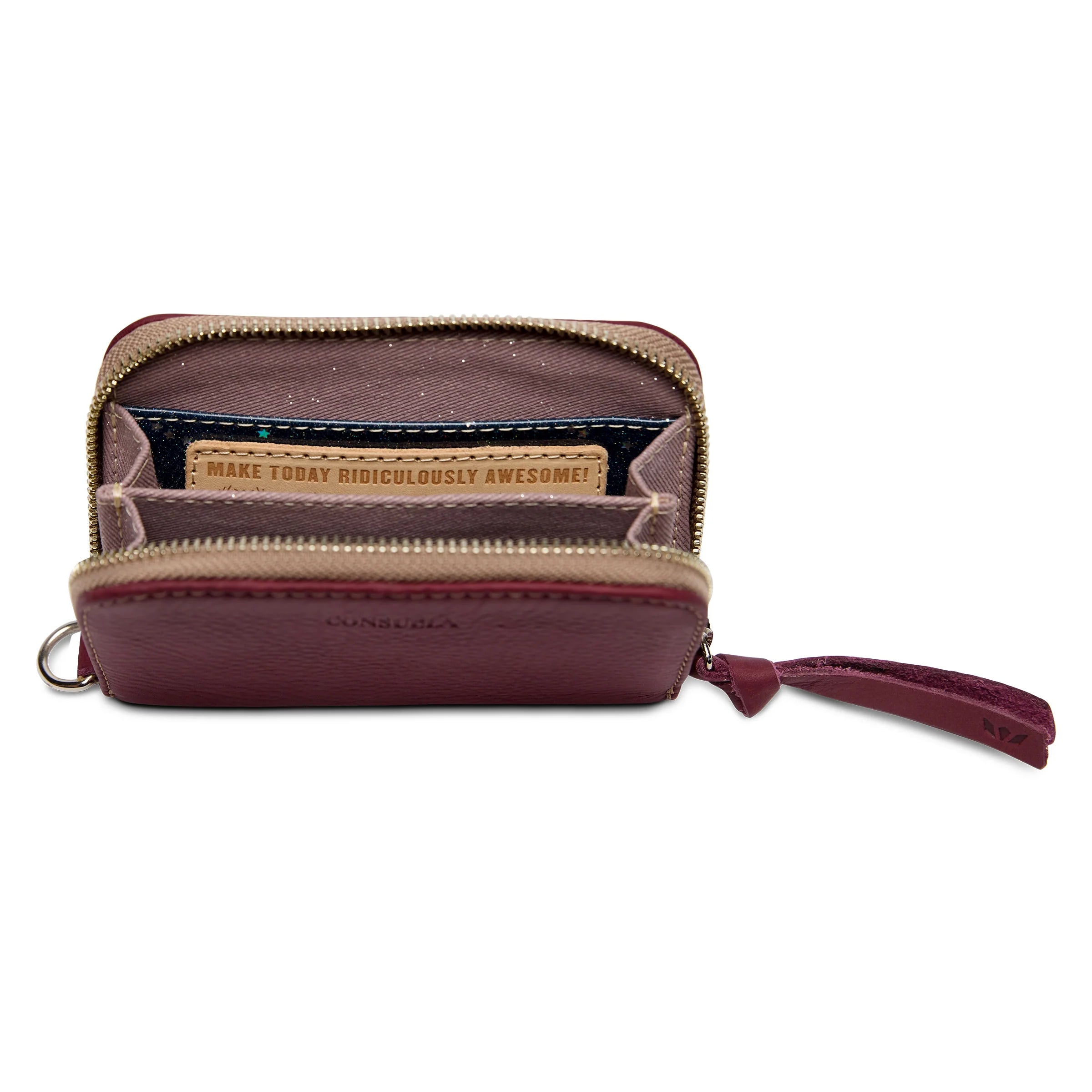 Zippy Wallet, Plum