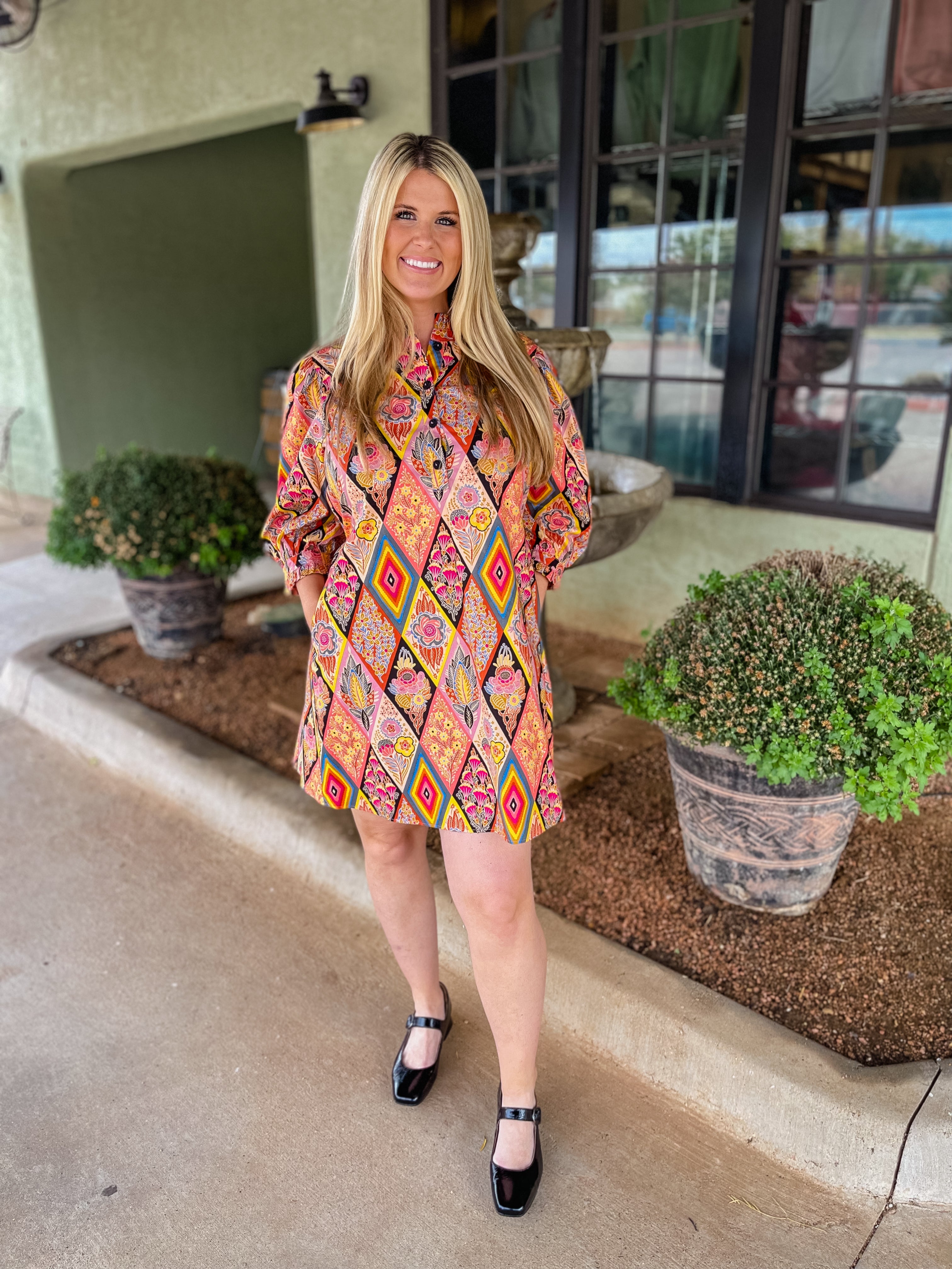 The Color Burst Dress