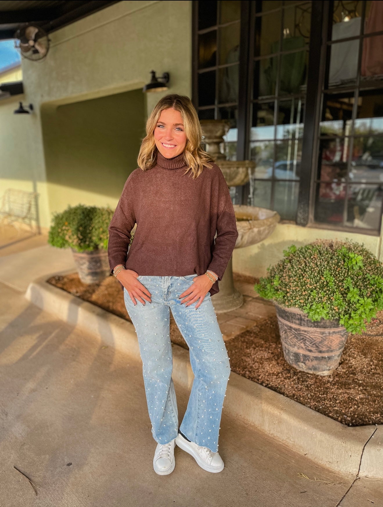 Chocolate Cloud Turtleneck