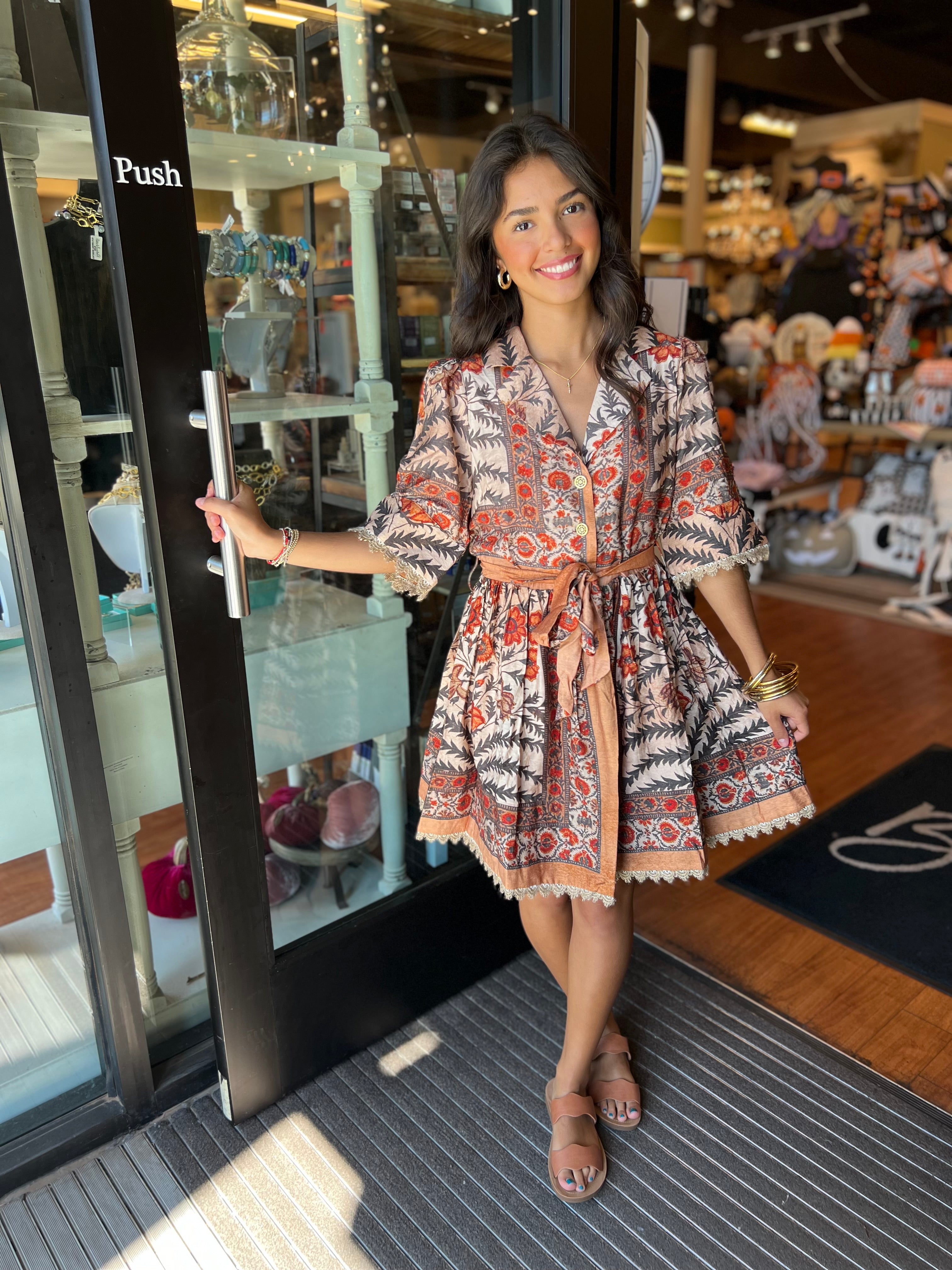 Saffron Sunset Dress