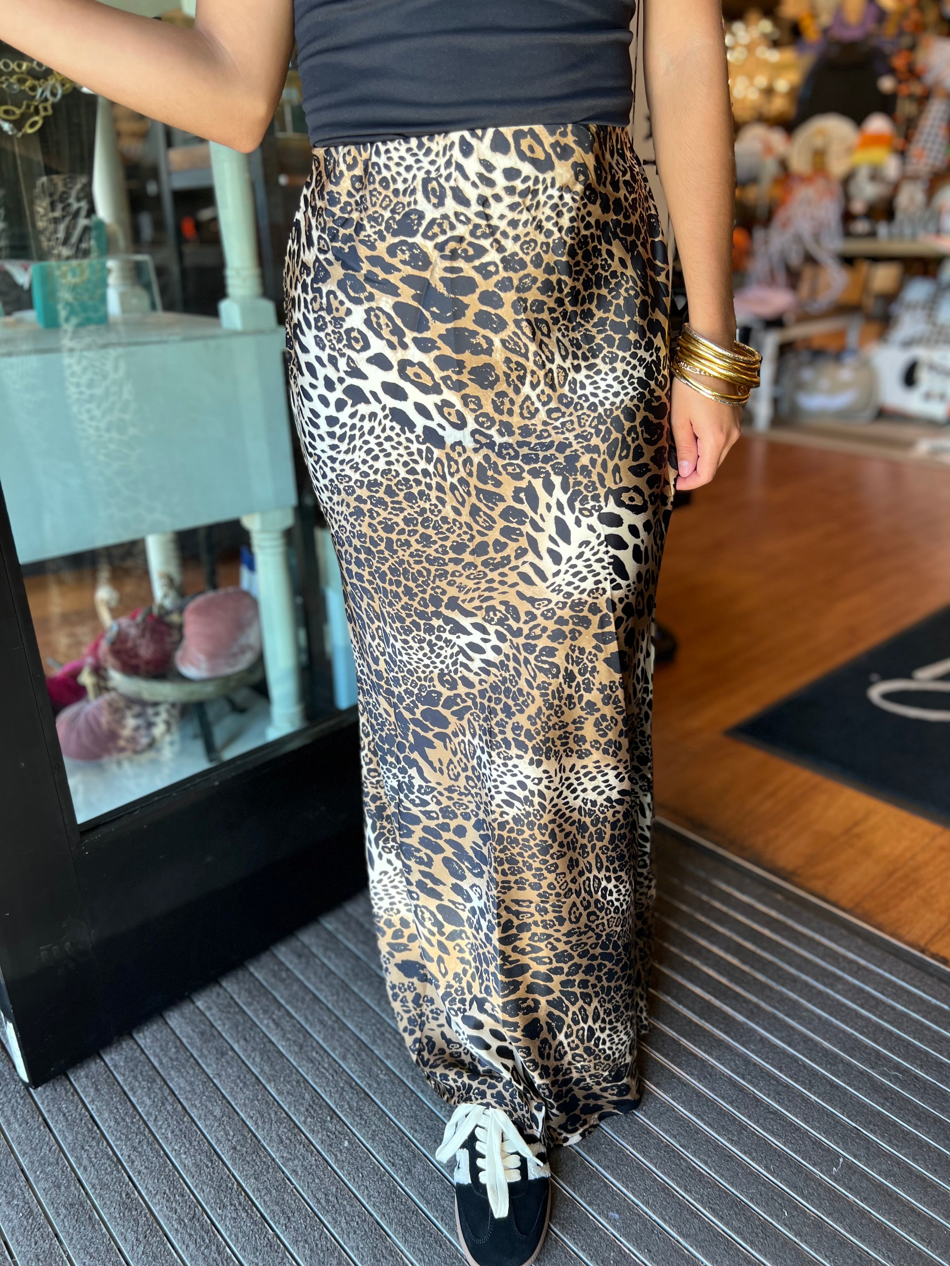 In The Jungle Slip Skirt