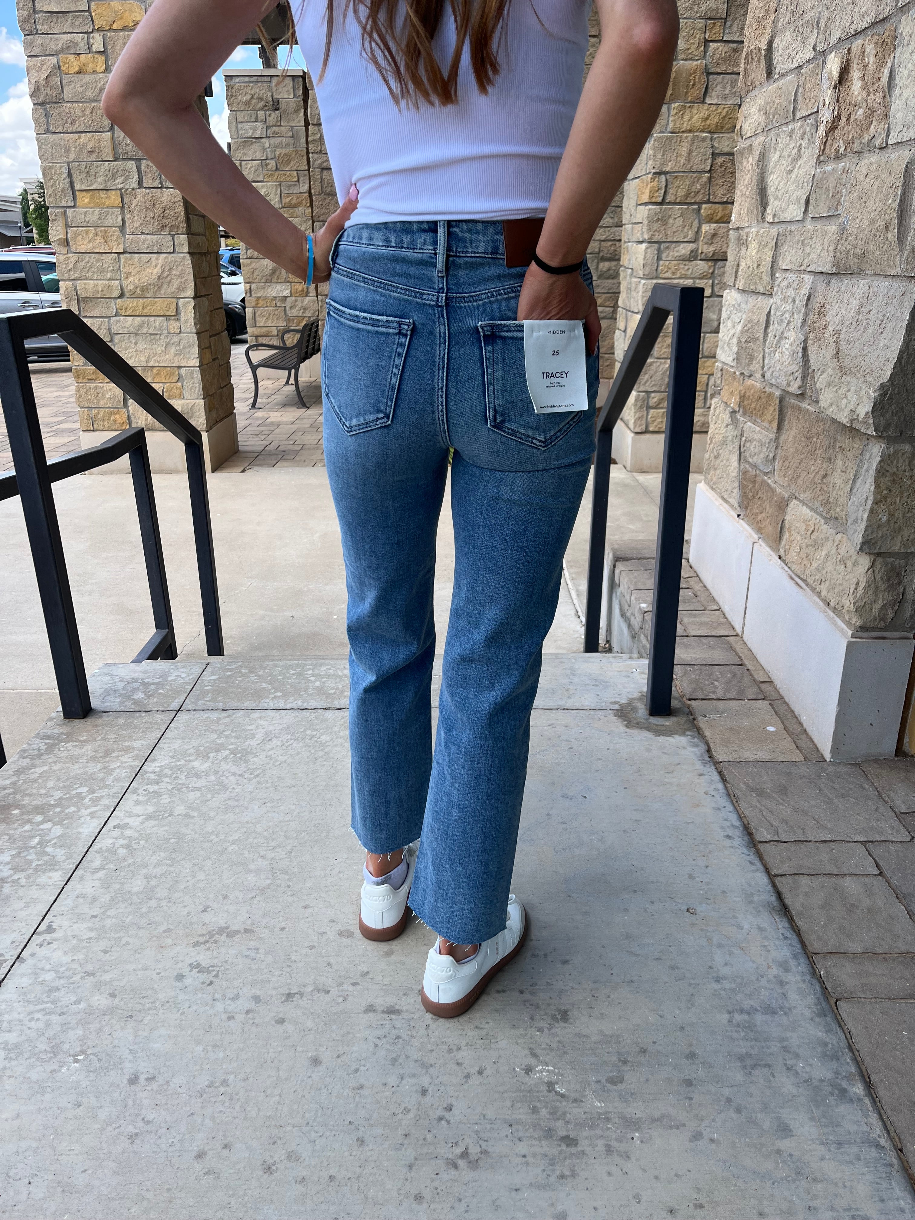 Tracey High-Rise Relaxed Straight Jean - Medium Wash