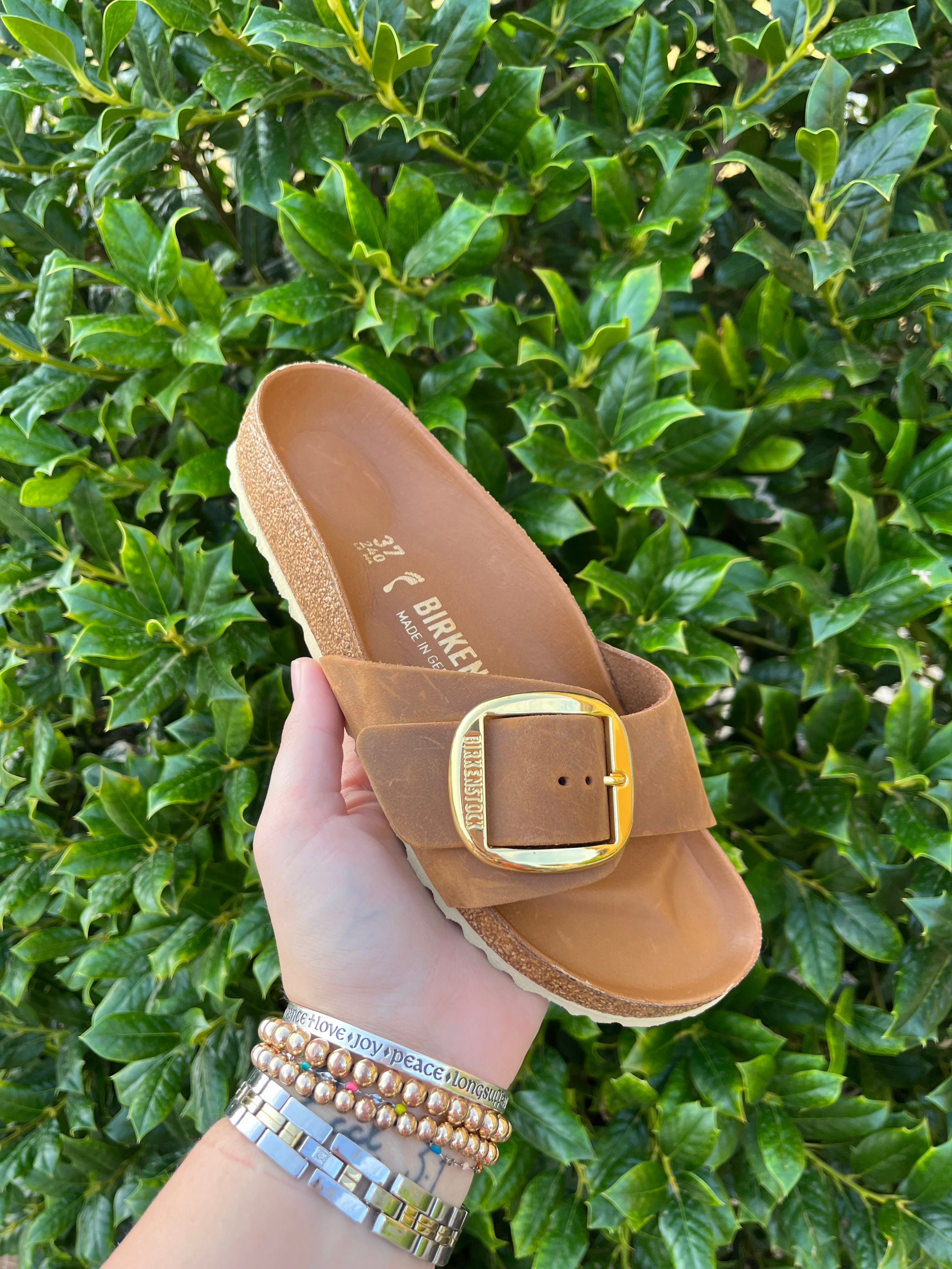 Madrid, Big Buckle - Cognac