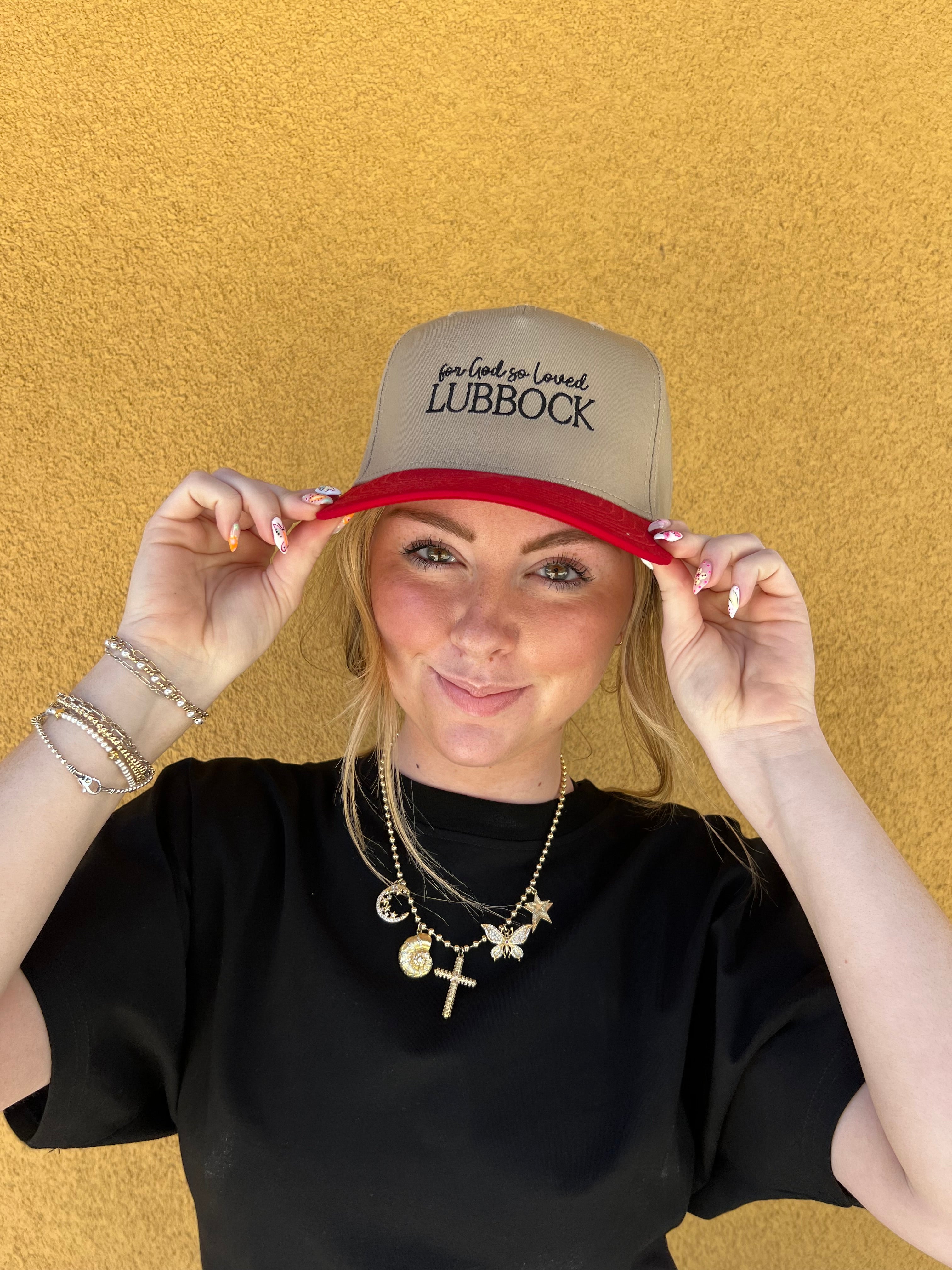 "And God So Loved Lubbock" Trucker Hat