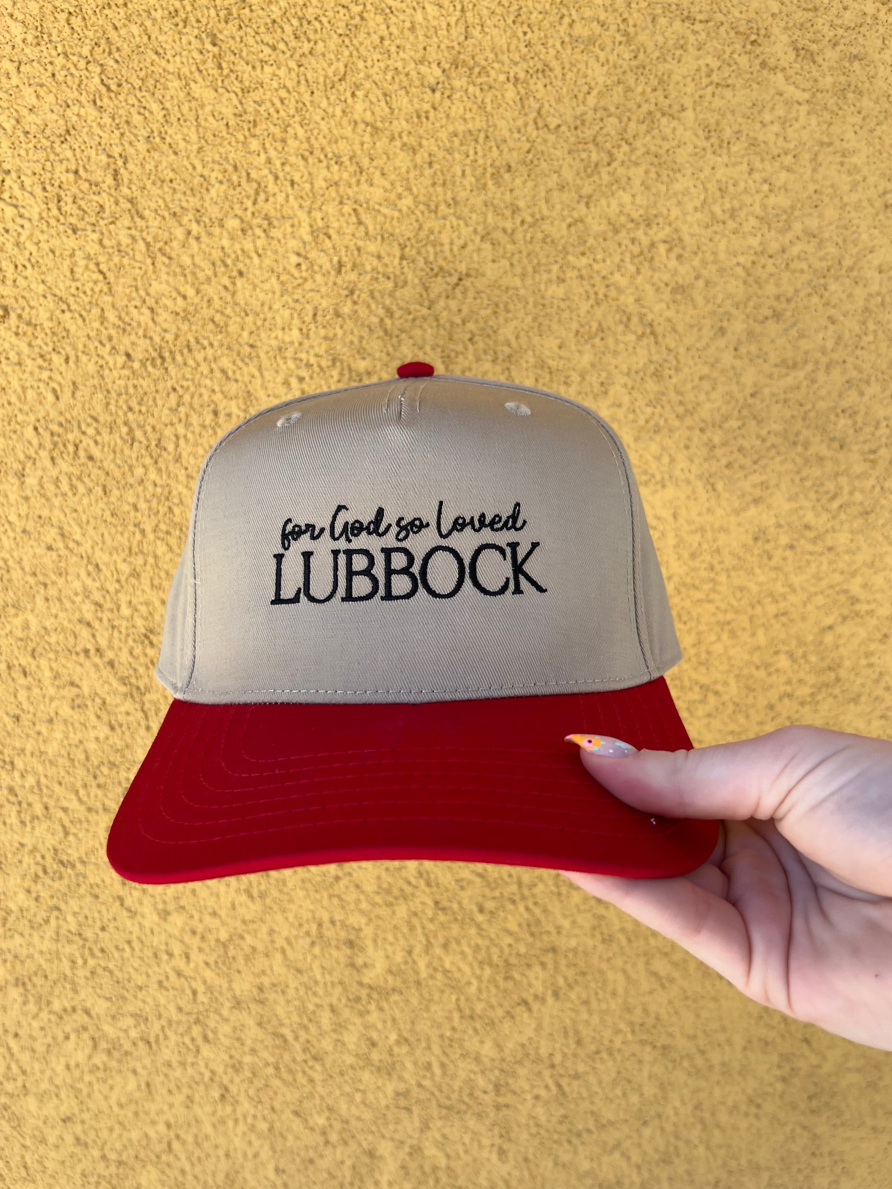 "And God So Loved Lubbock" Trucker Hat