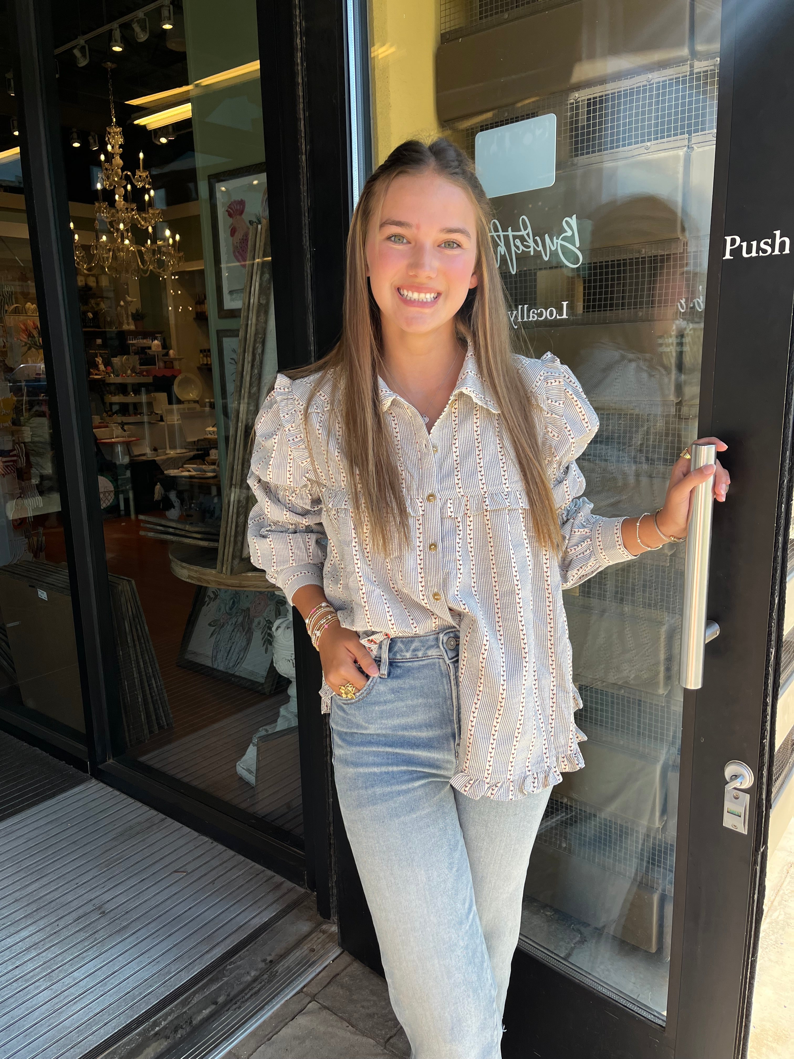 Wildflower Flutter Top