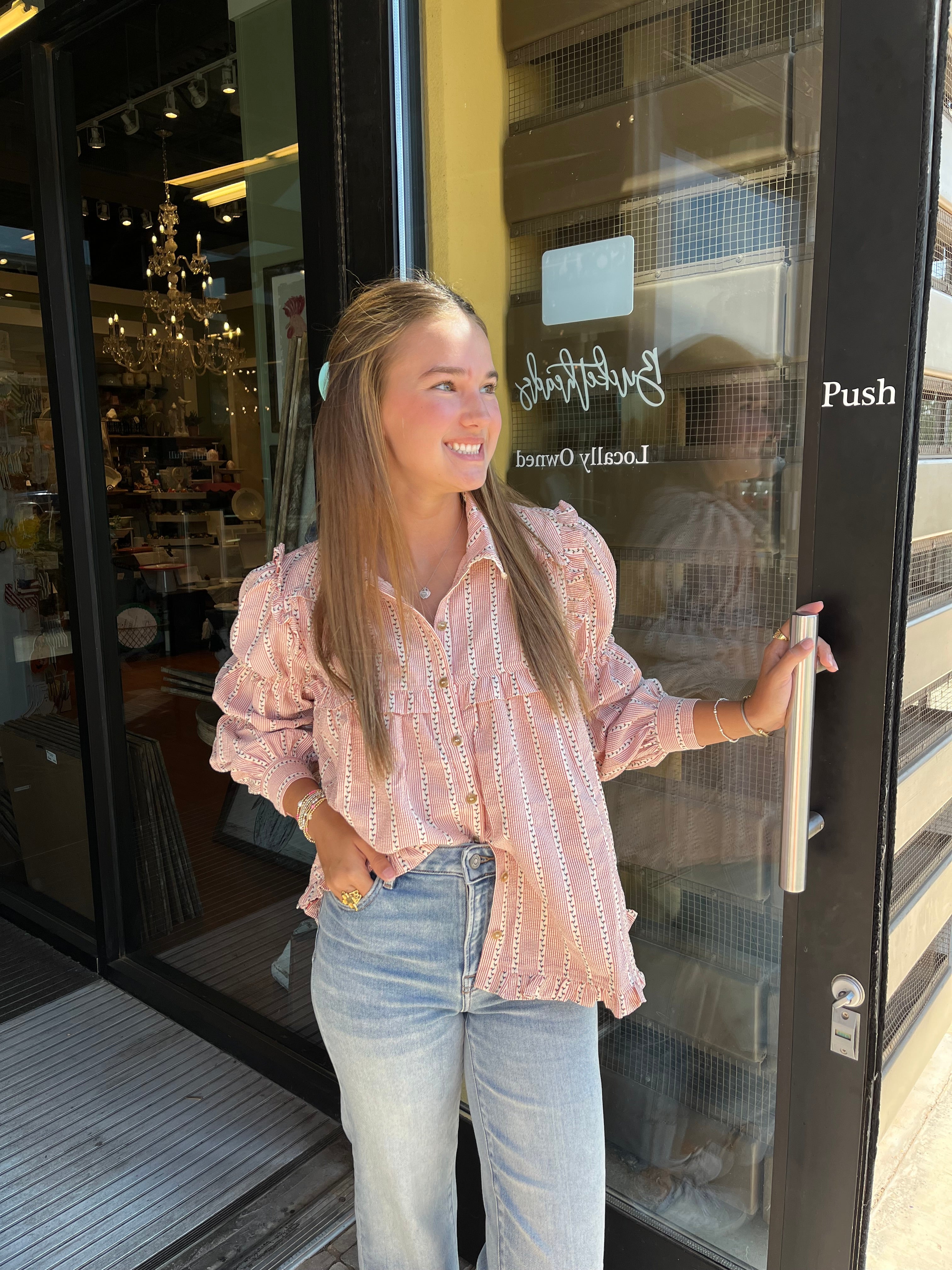 Wildflower Flutter Top