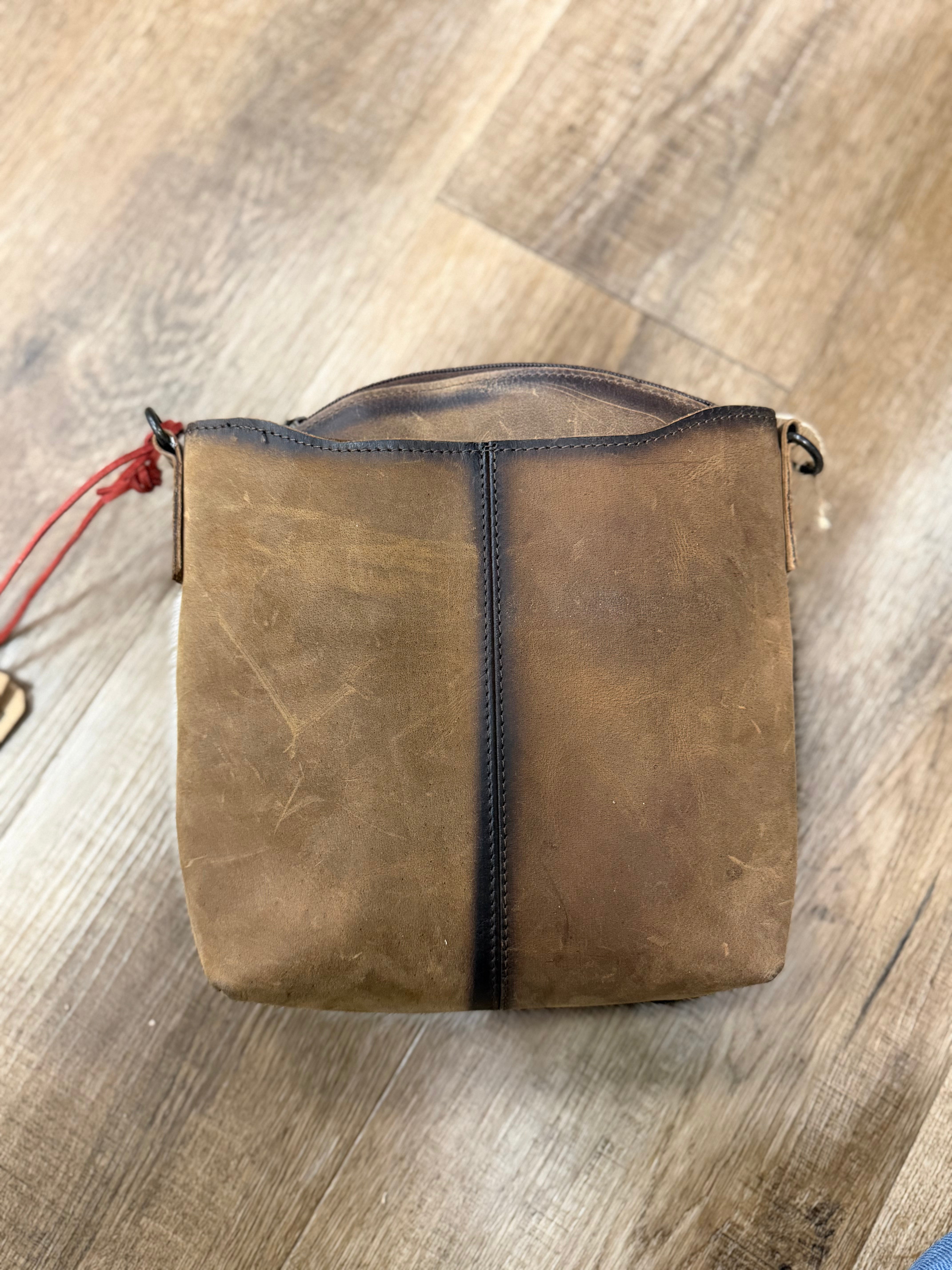 COWHIDE CROSSBODY