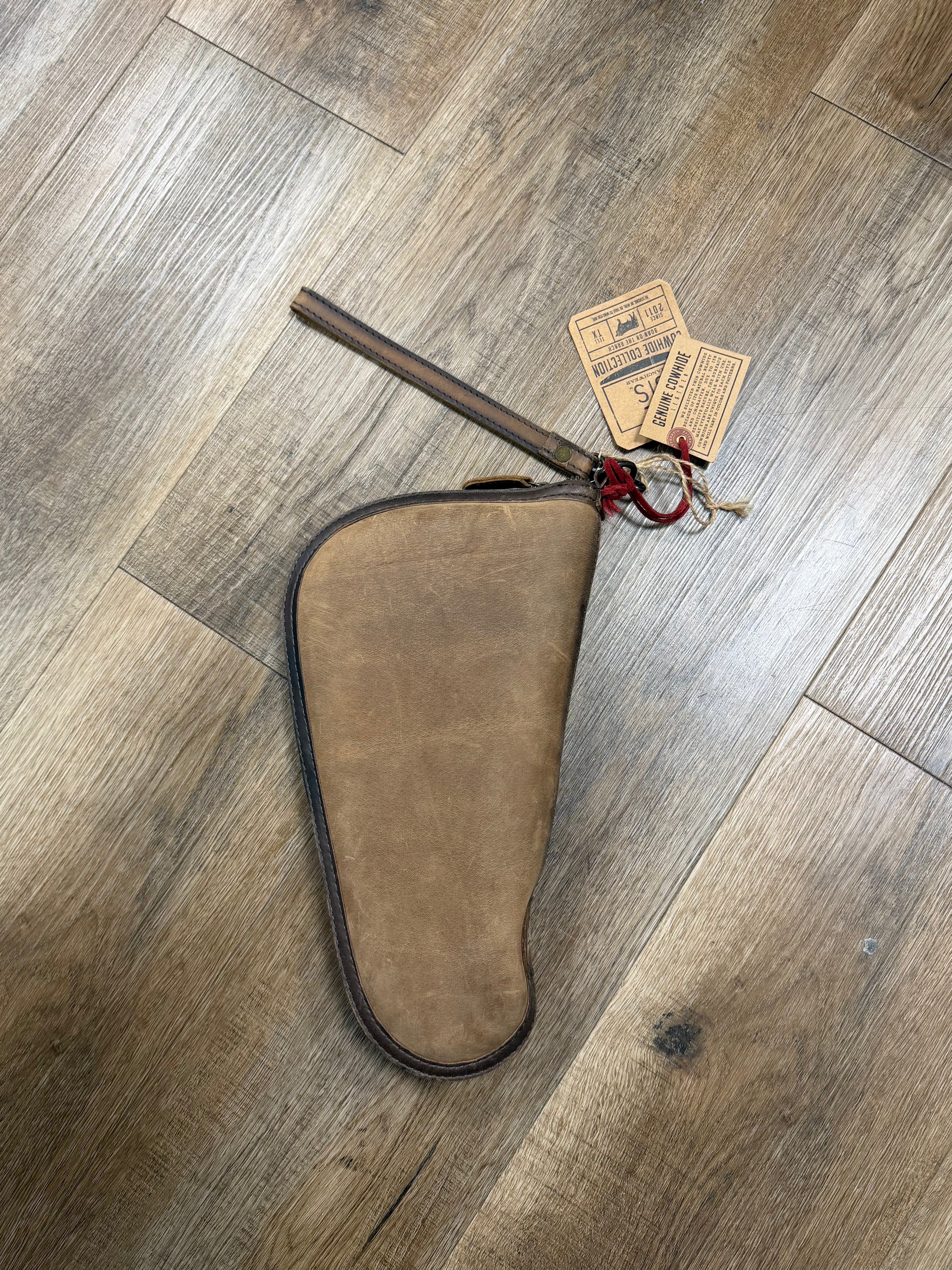 COWHIDE PISTOL CASE
