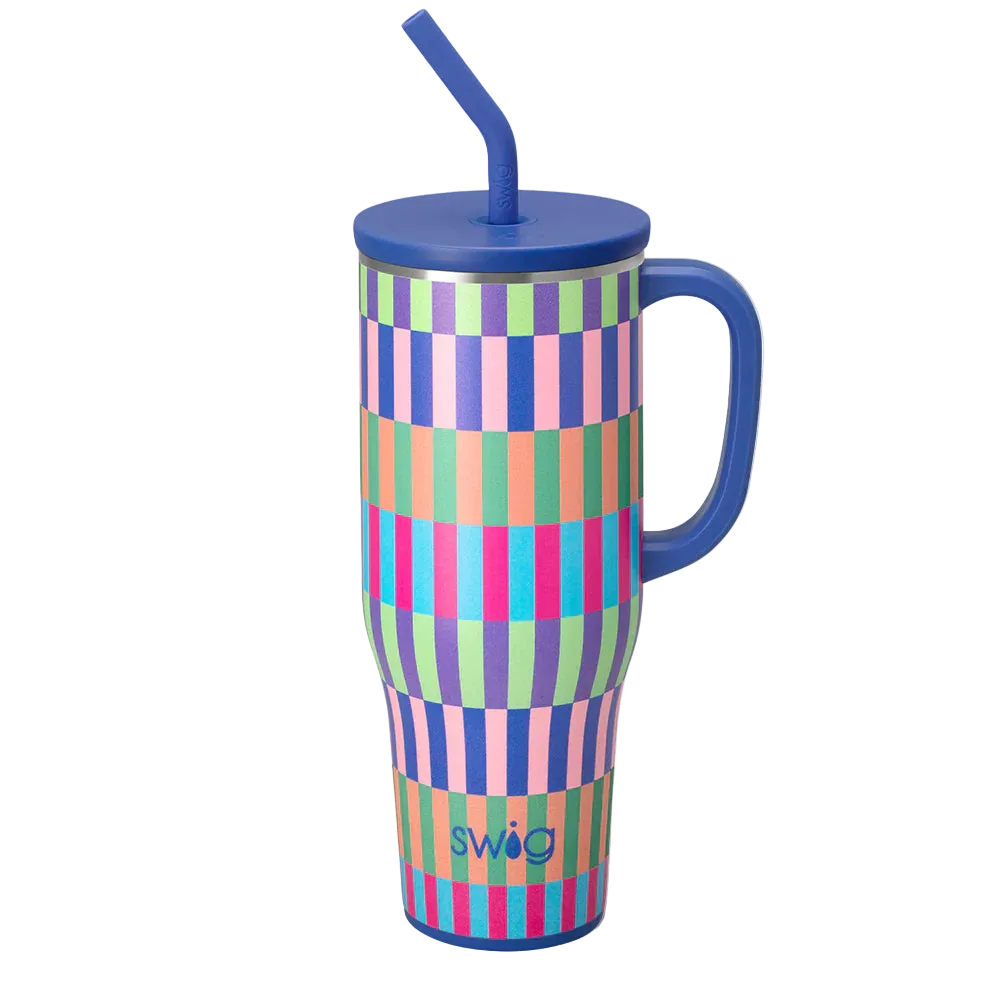 Brite Stripe Mega Mug 40oz