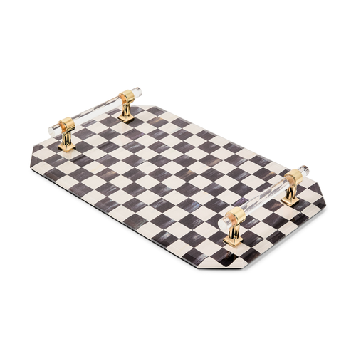 courtly check jewelry tray