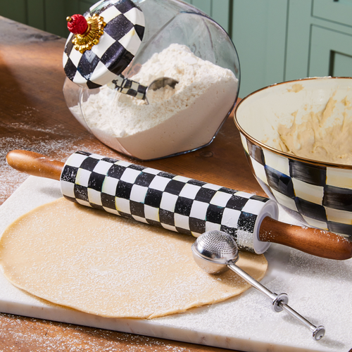 courtly check rolling pin