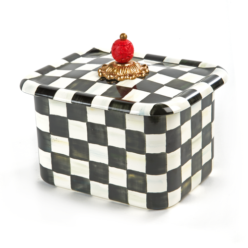 courtly check recipe box