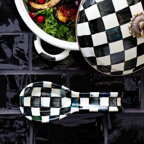 courtly check spoon rest