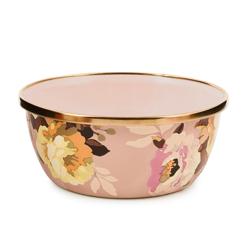 wild rose mauve pinch bowl