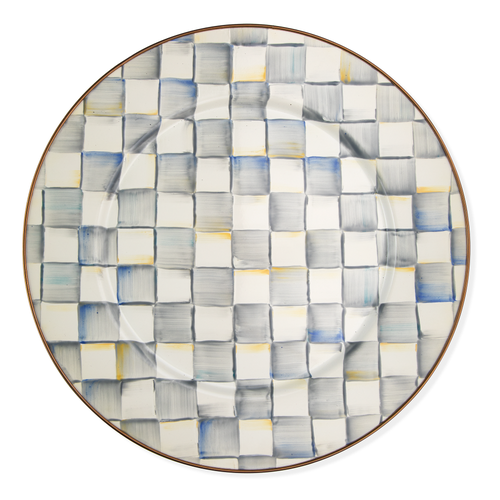 sterling check serving platter