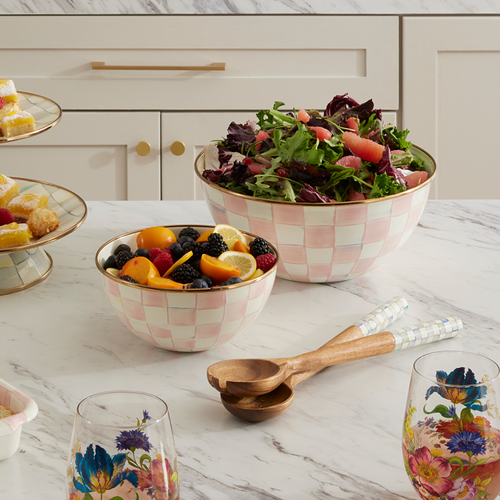 rosy check medium everyday bowl