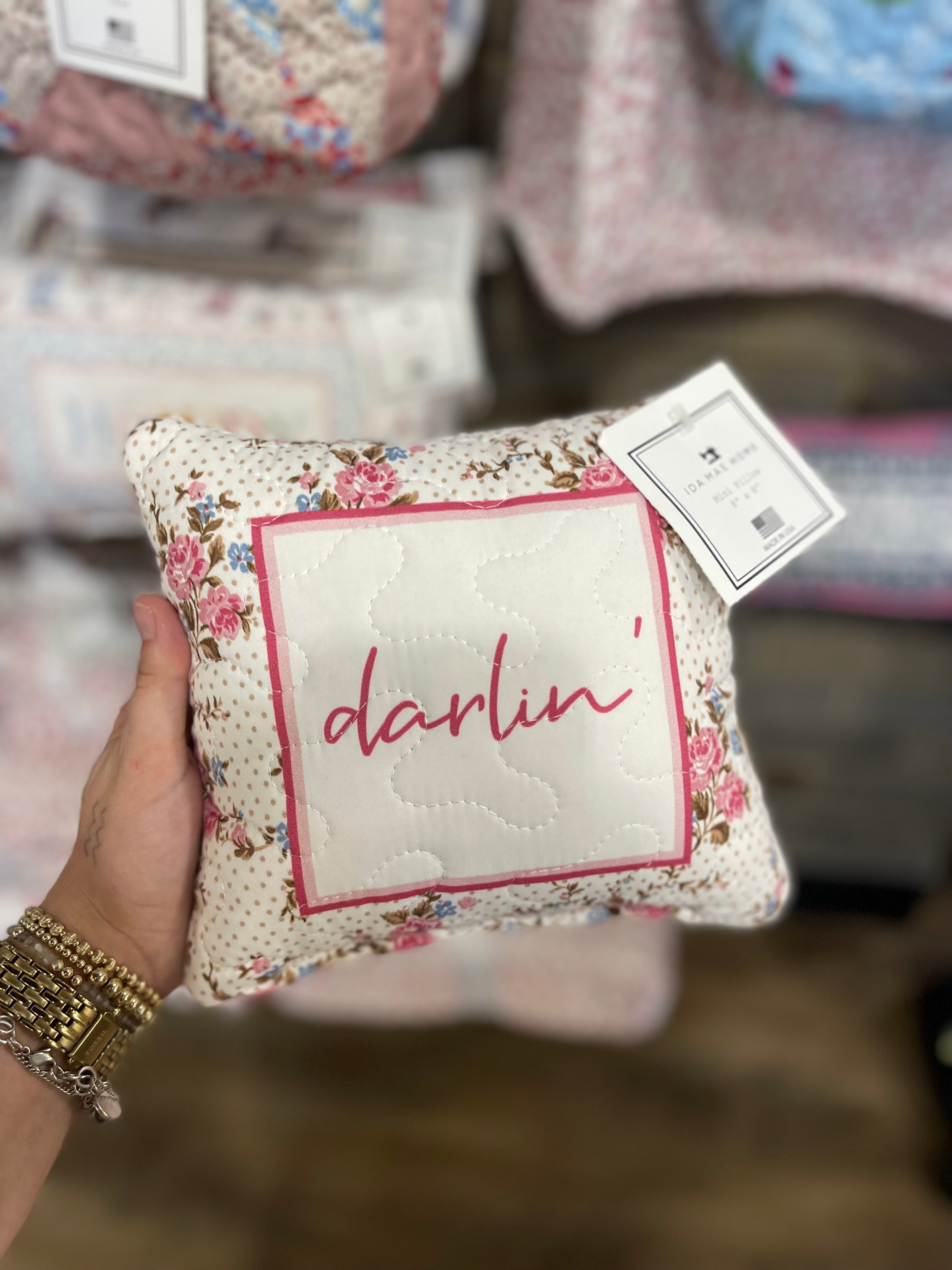 Mini Square Pillow 8” x 8”