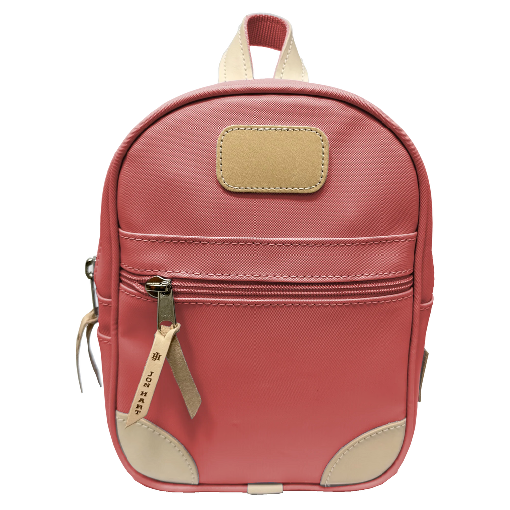 Jon Hart Design Mini Backpack Rose Coated Canvas