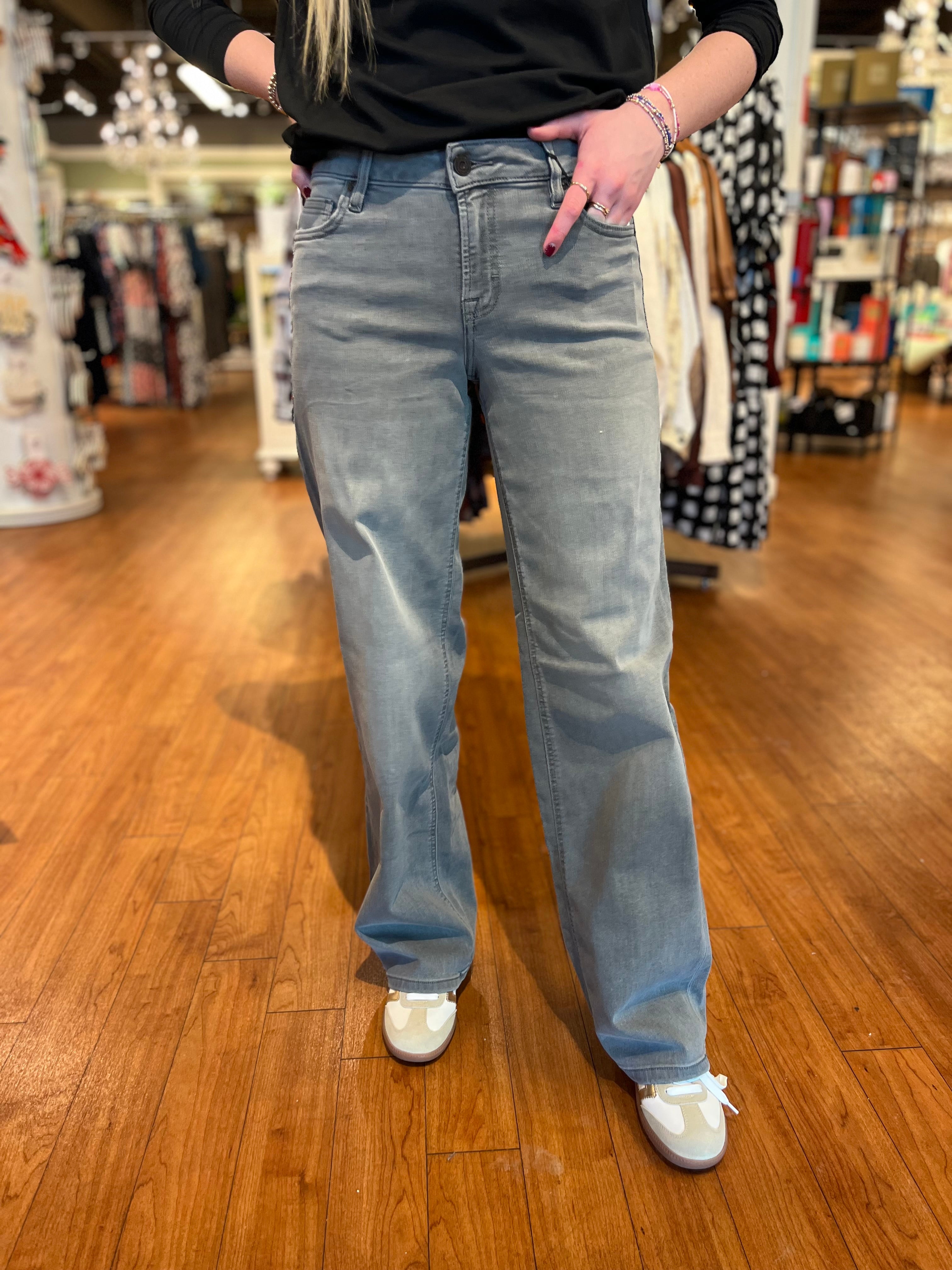 Logan Dad Jean - Light Grey