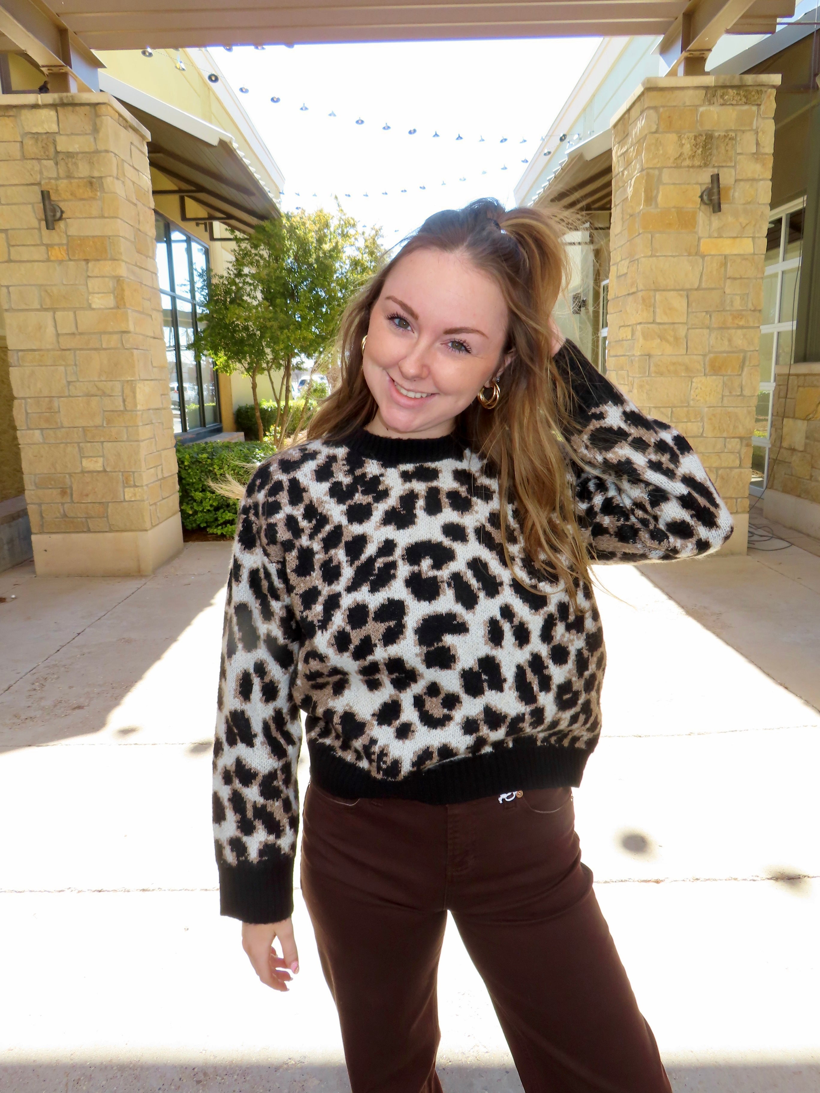 Loving Leopard Sweater