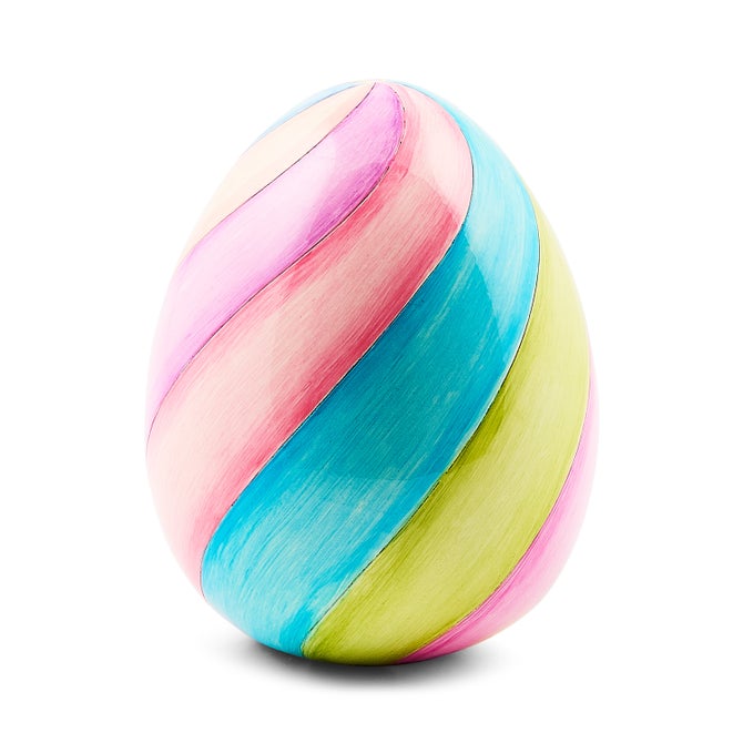 Frolic Spring Swirl Mini Decorative Egg