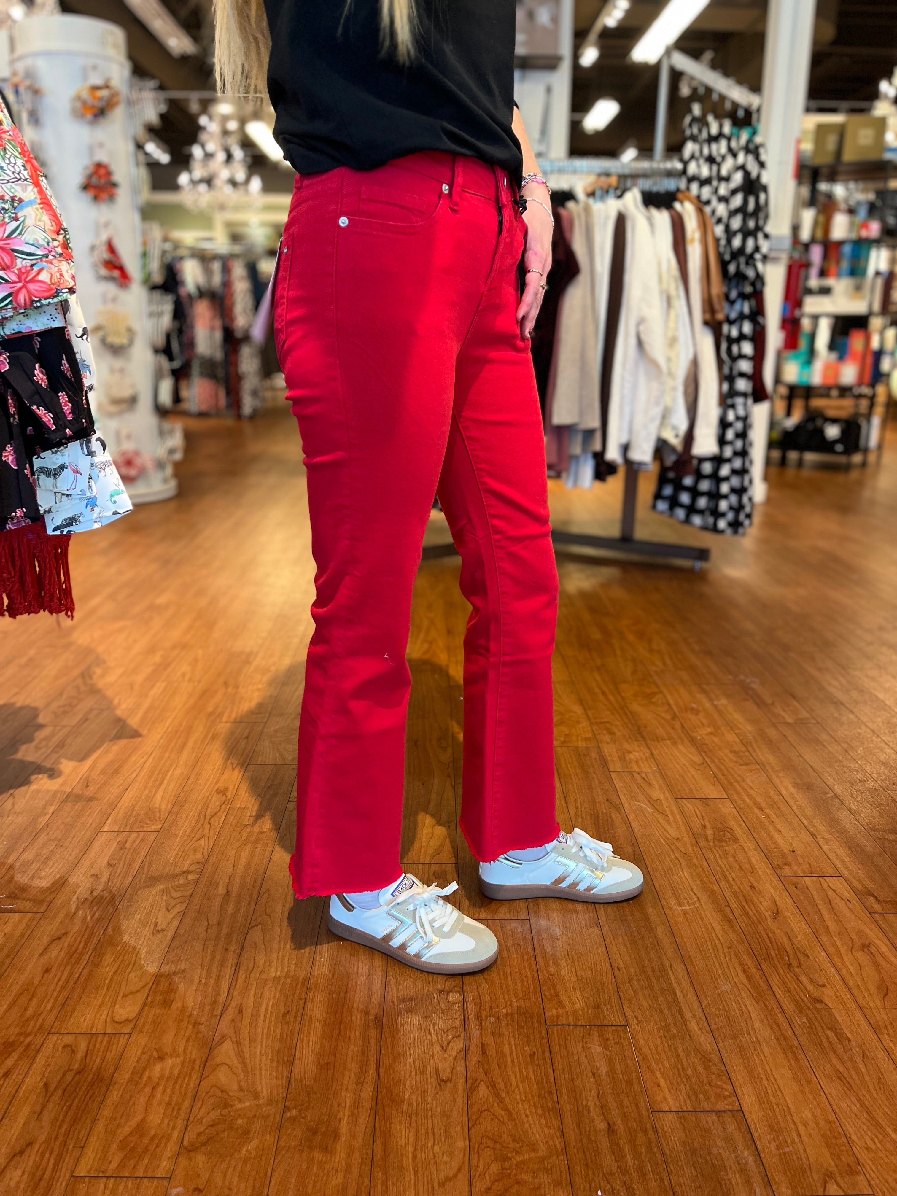 Ankle Flare - Husker Red