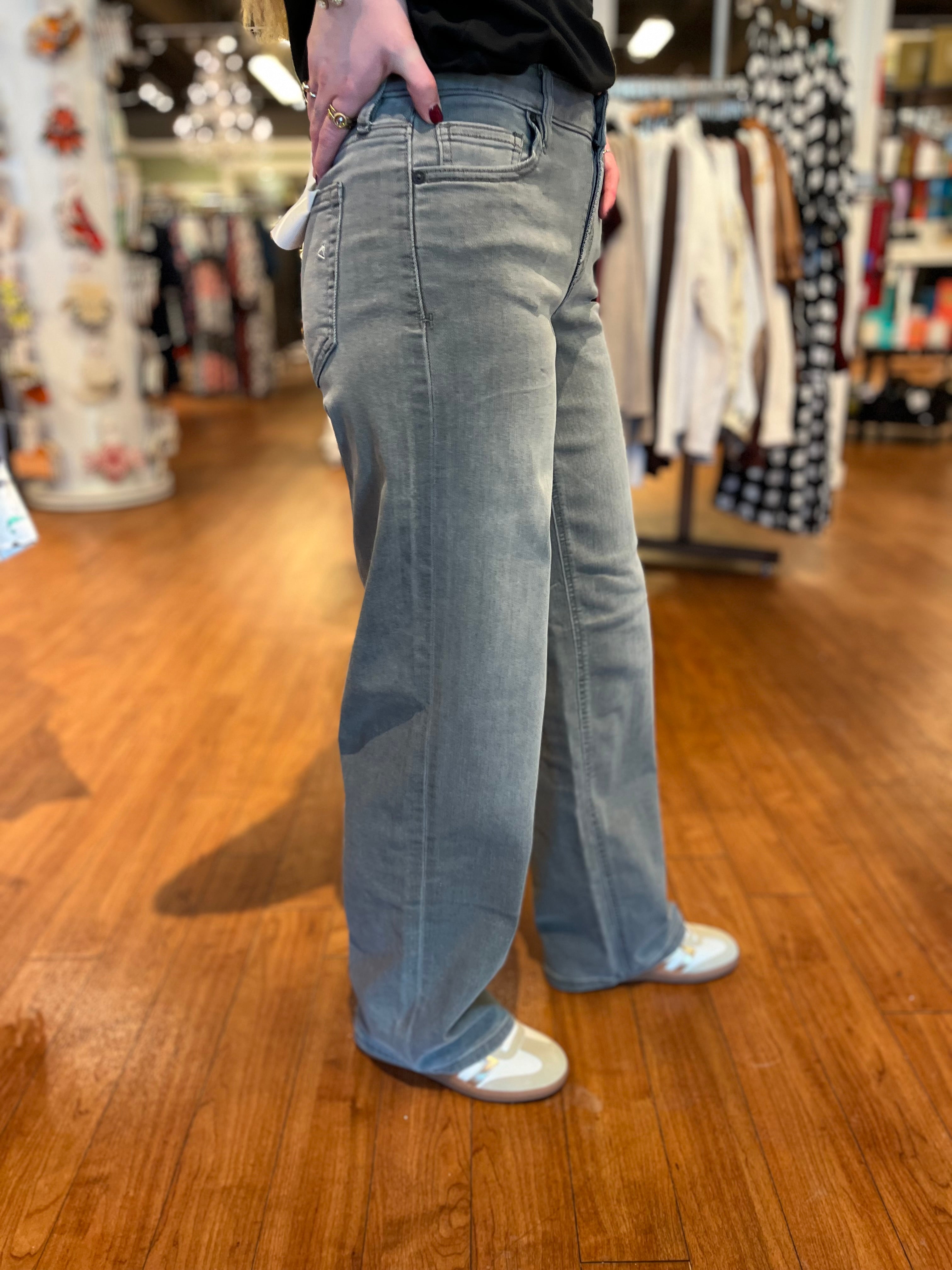 Logan Dad Jean - Light Grey