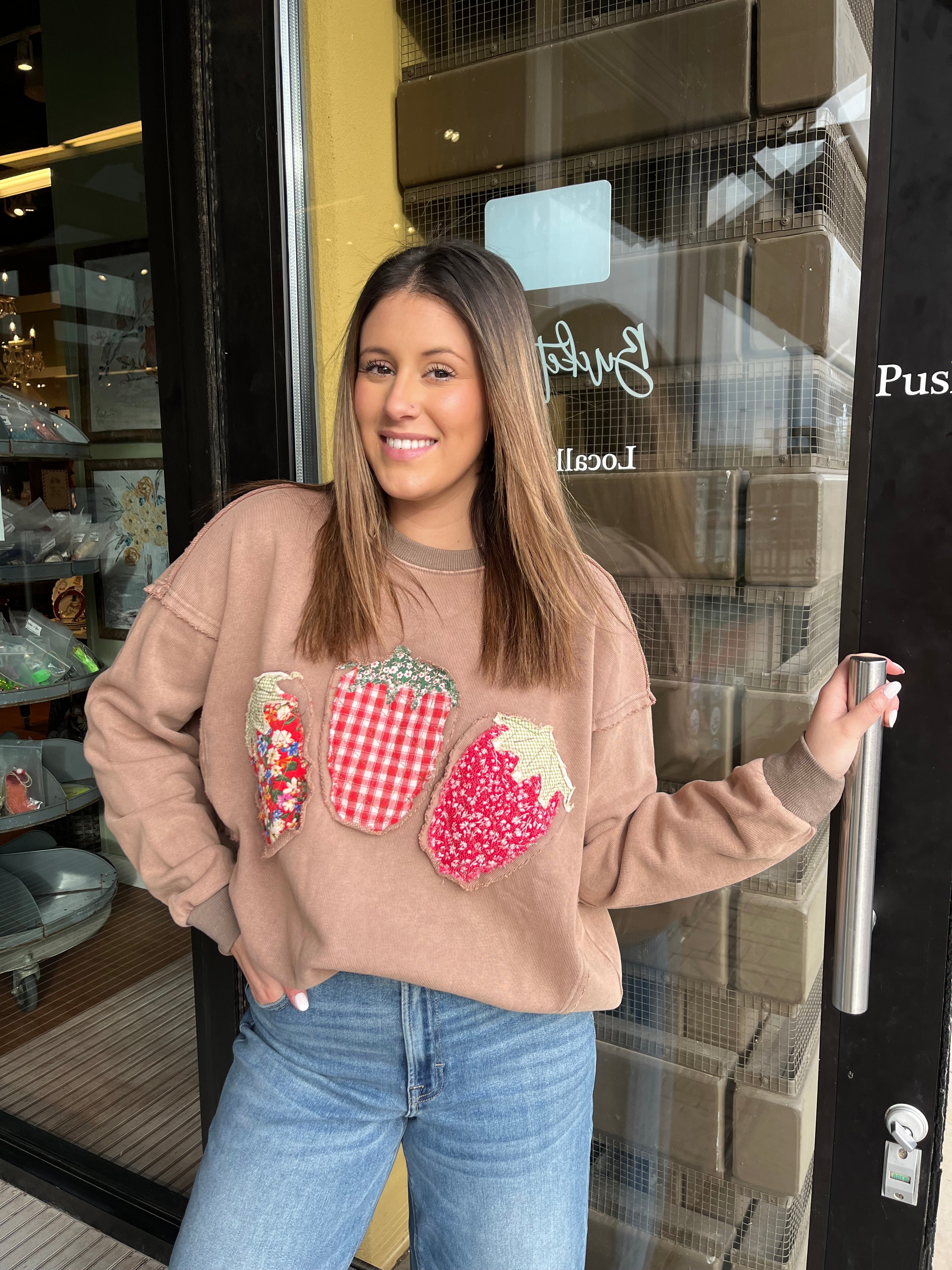 Strawberry Patch Top