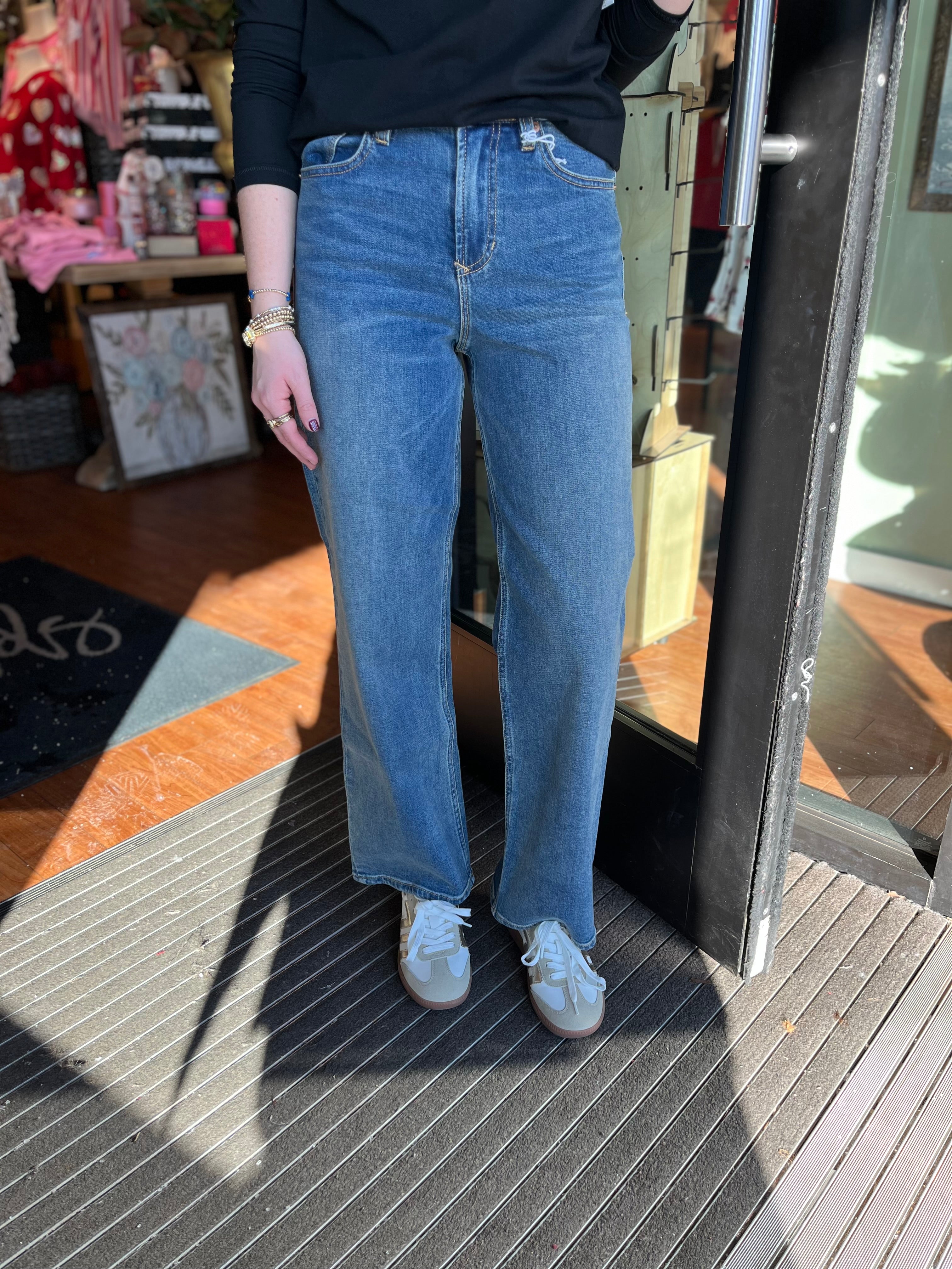 Holly Clean Hem - Falcon Blue