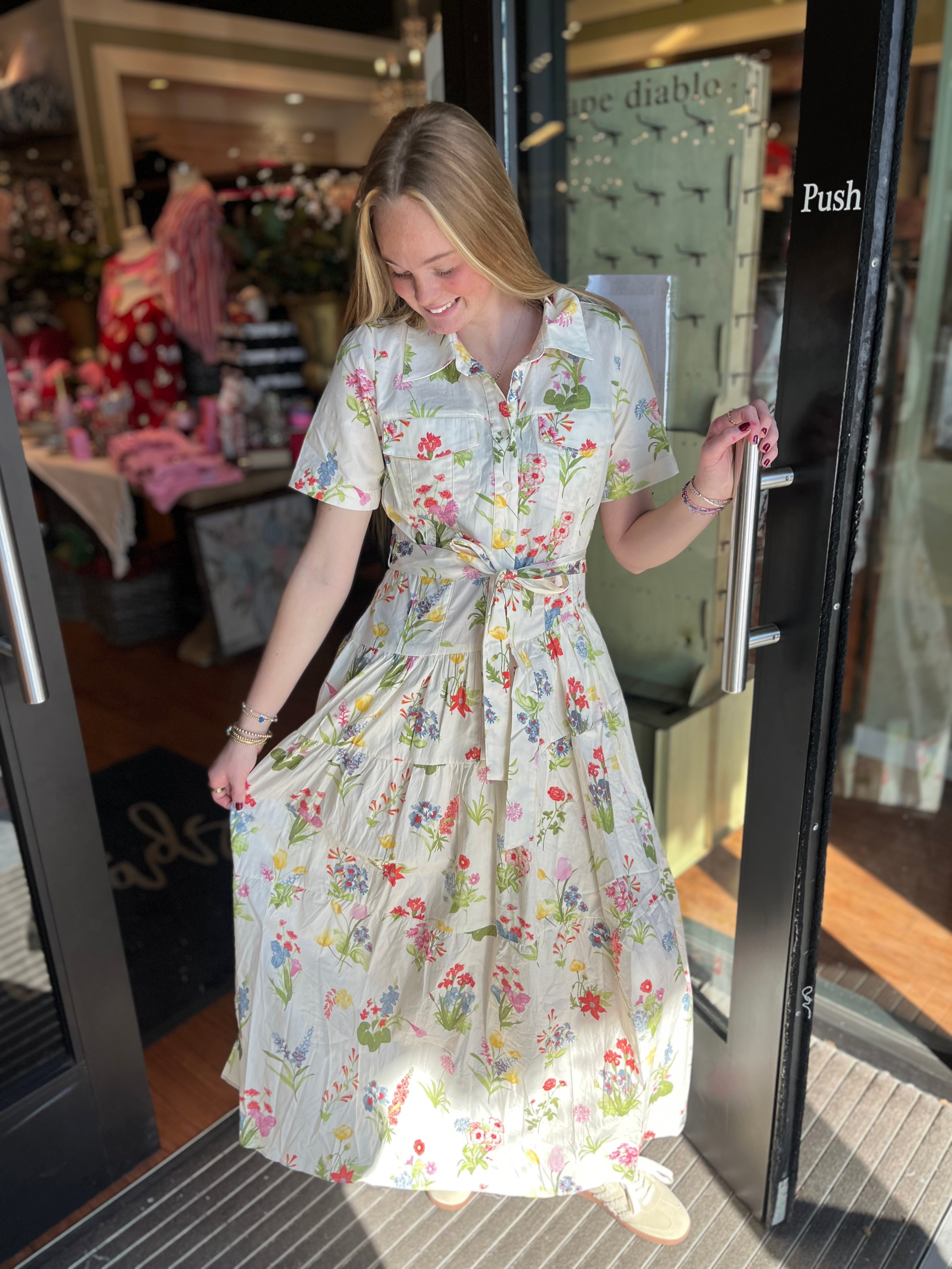 Floral Frenzy Dress