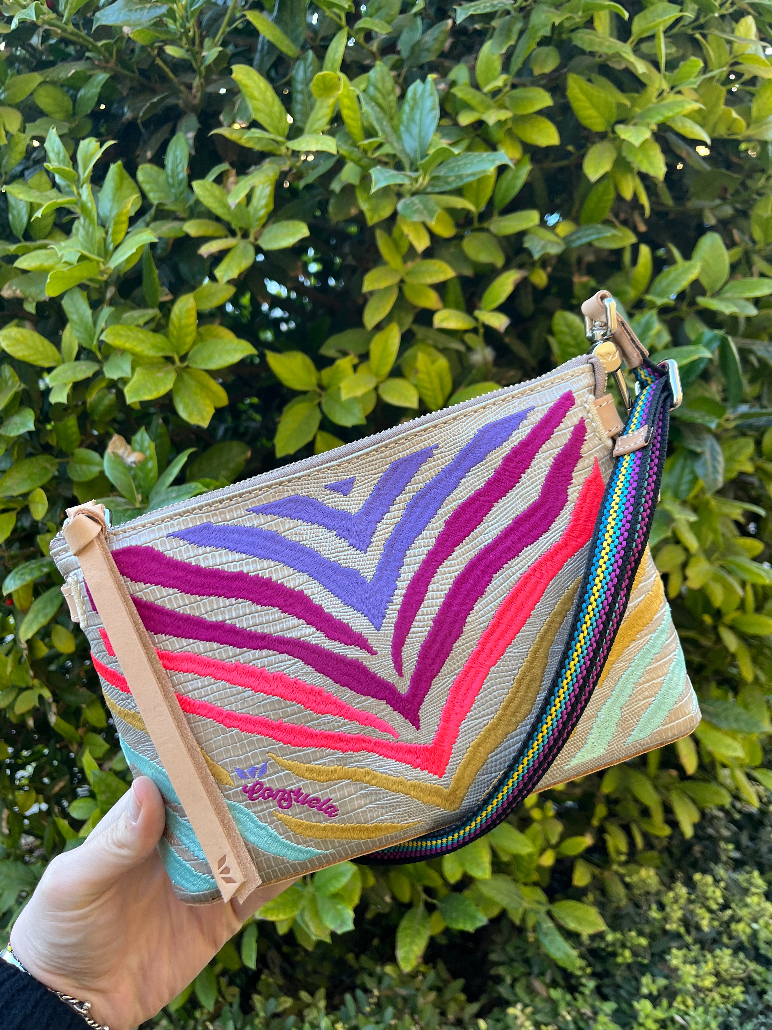 Midtown Crossbody, Celeste