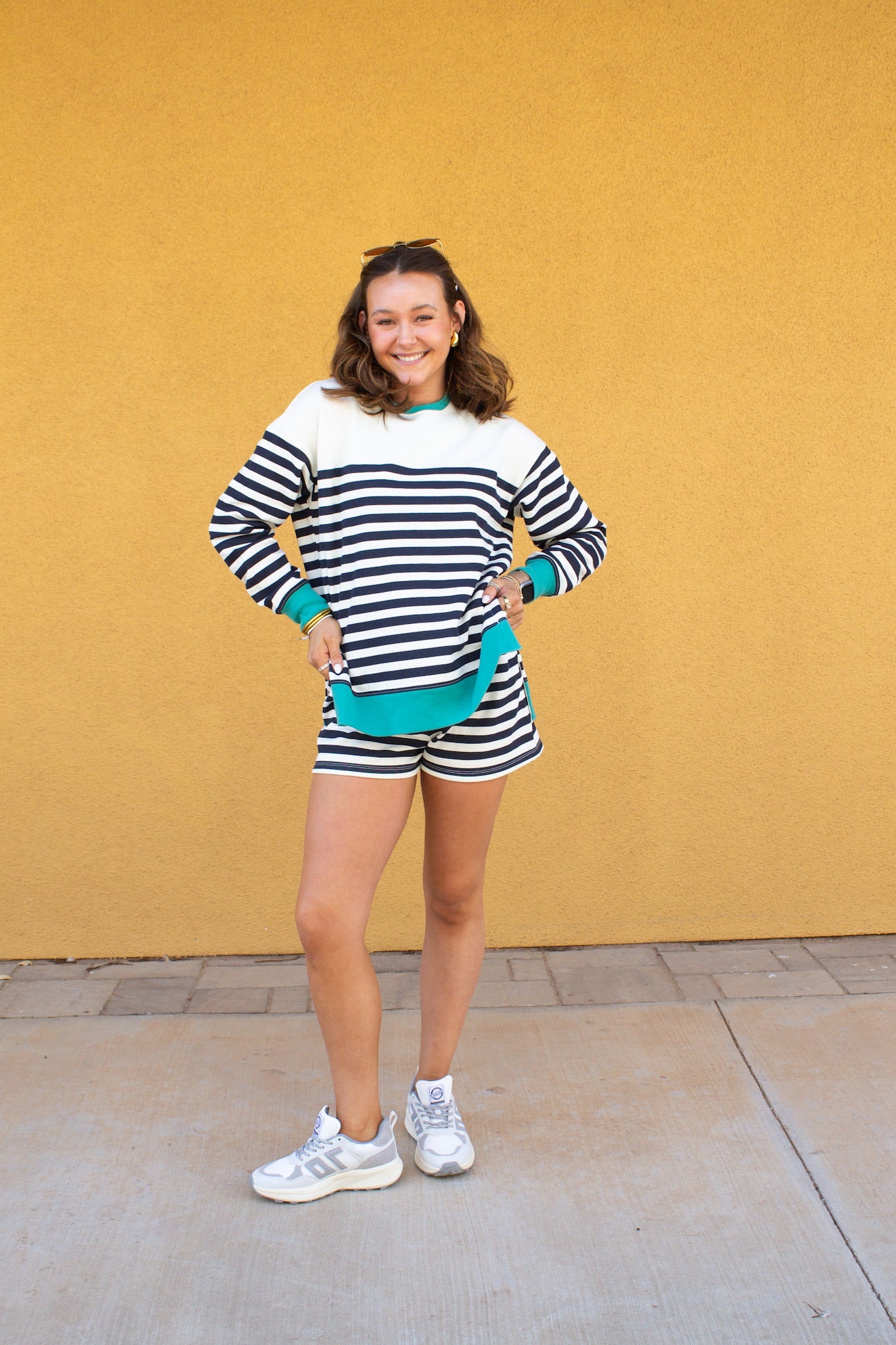 Lowkey Stripe Short