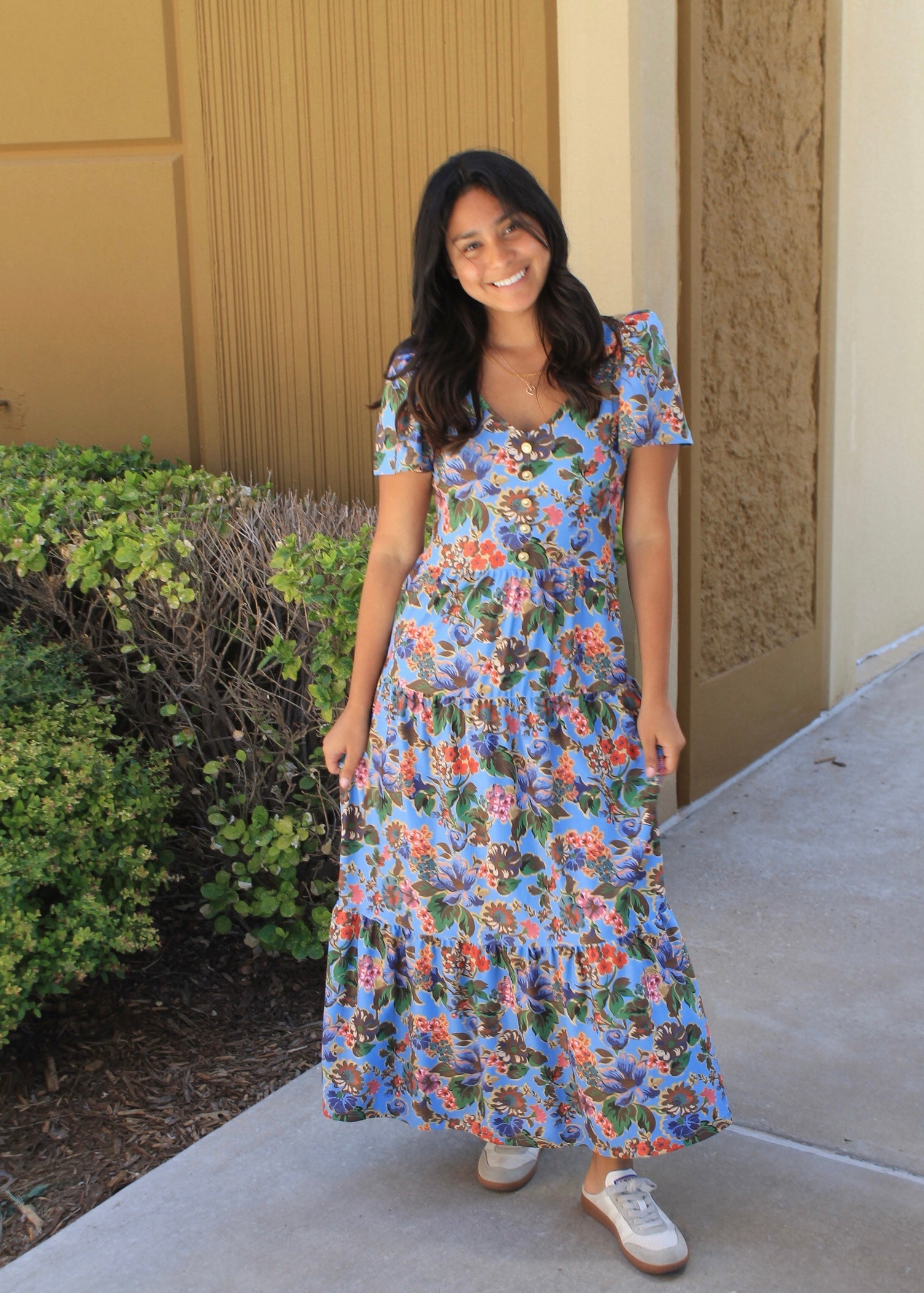 Agatha Dress - Cottage Rose