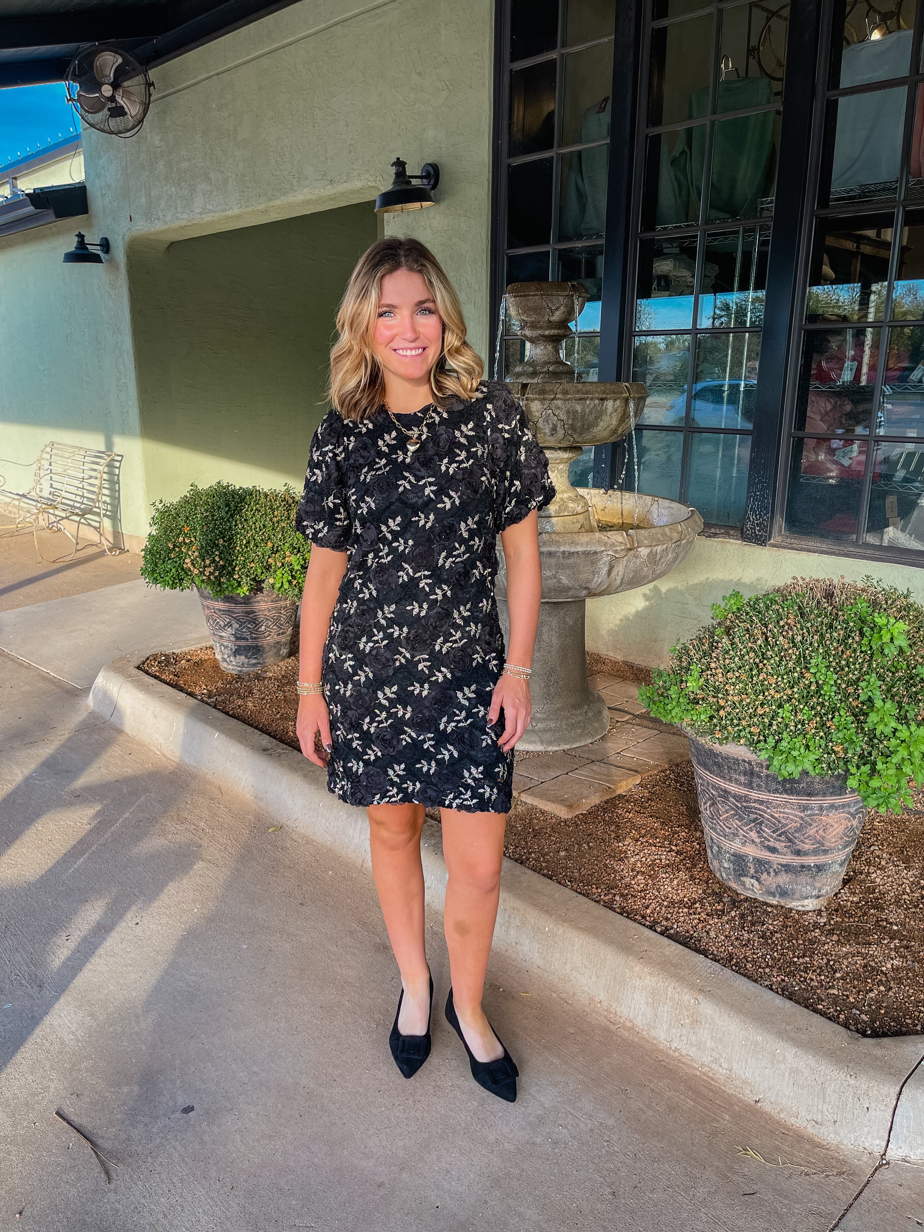 The Midnight Bloom Dress