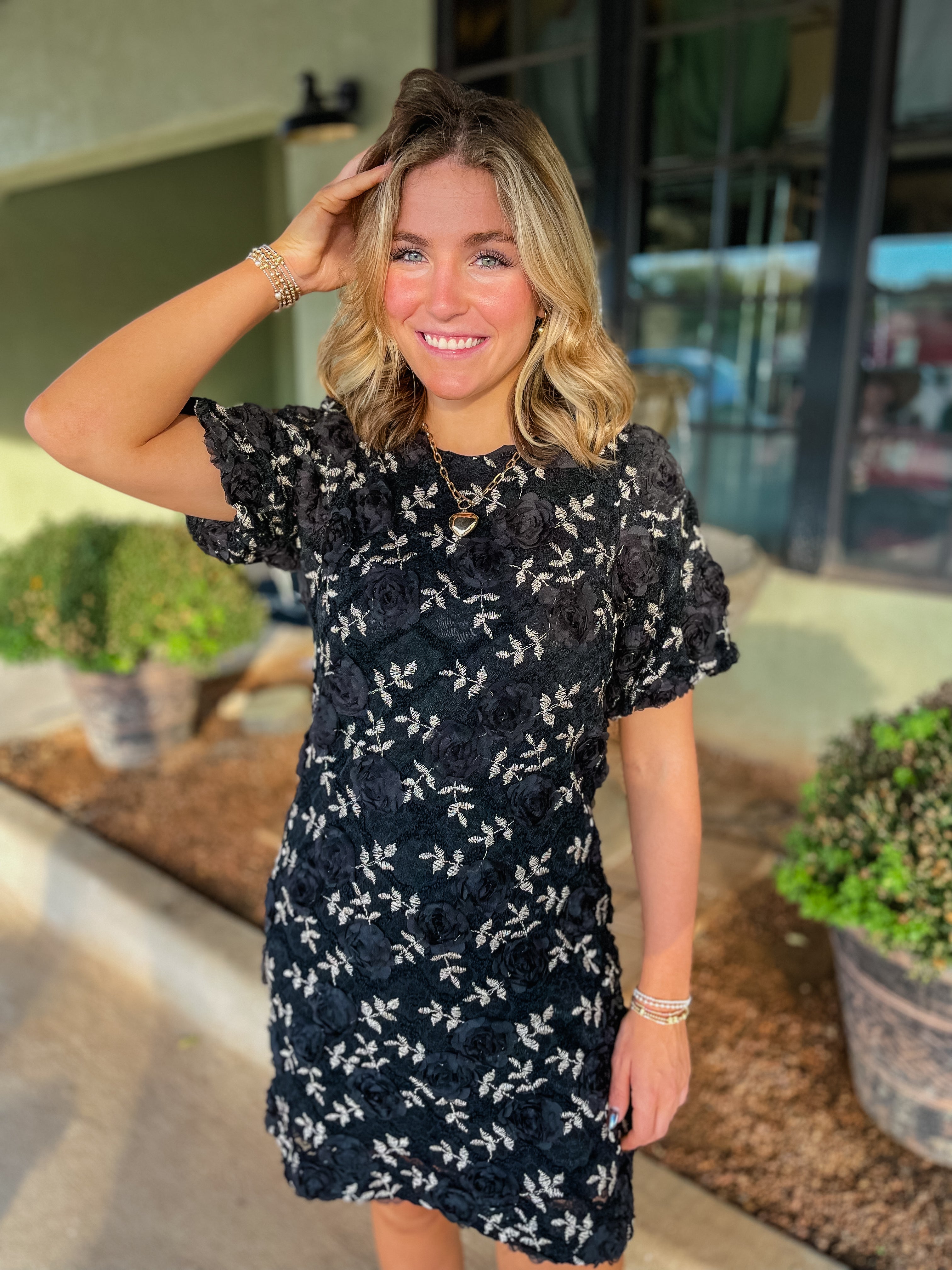 The Midnight Bloom Dress