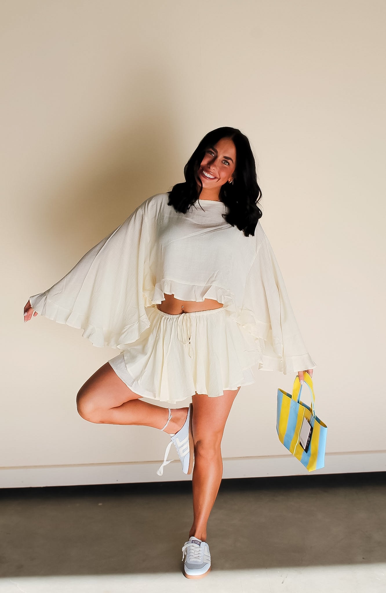 FLOWY BOHO LONG SLEEVE TOP