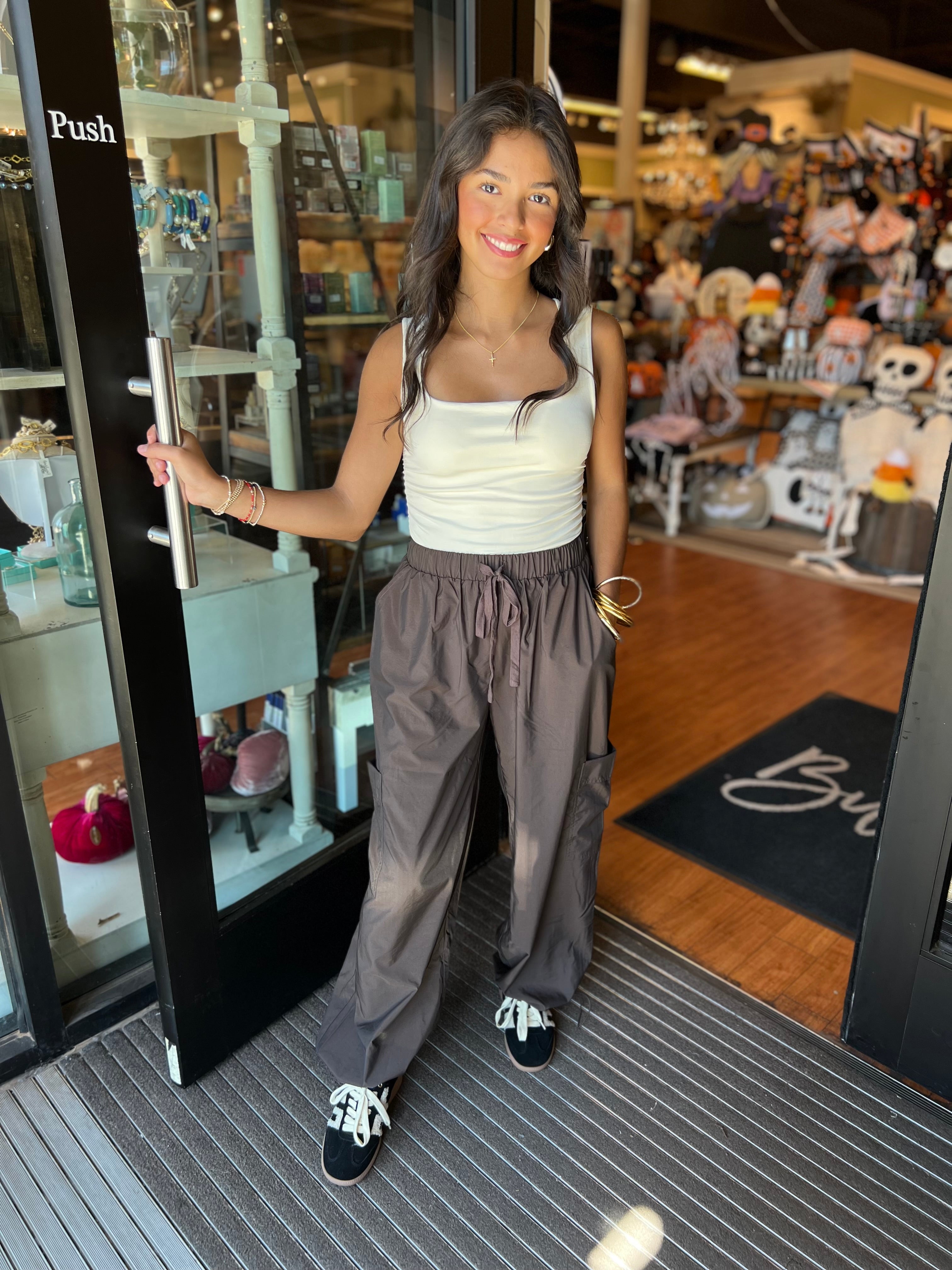 Espresso Cargo Pants